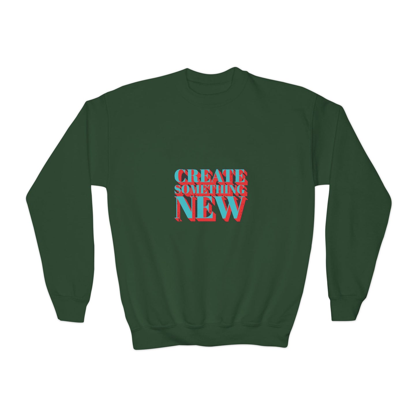 Create Something New Youth Crewneck Sweatshirt