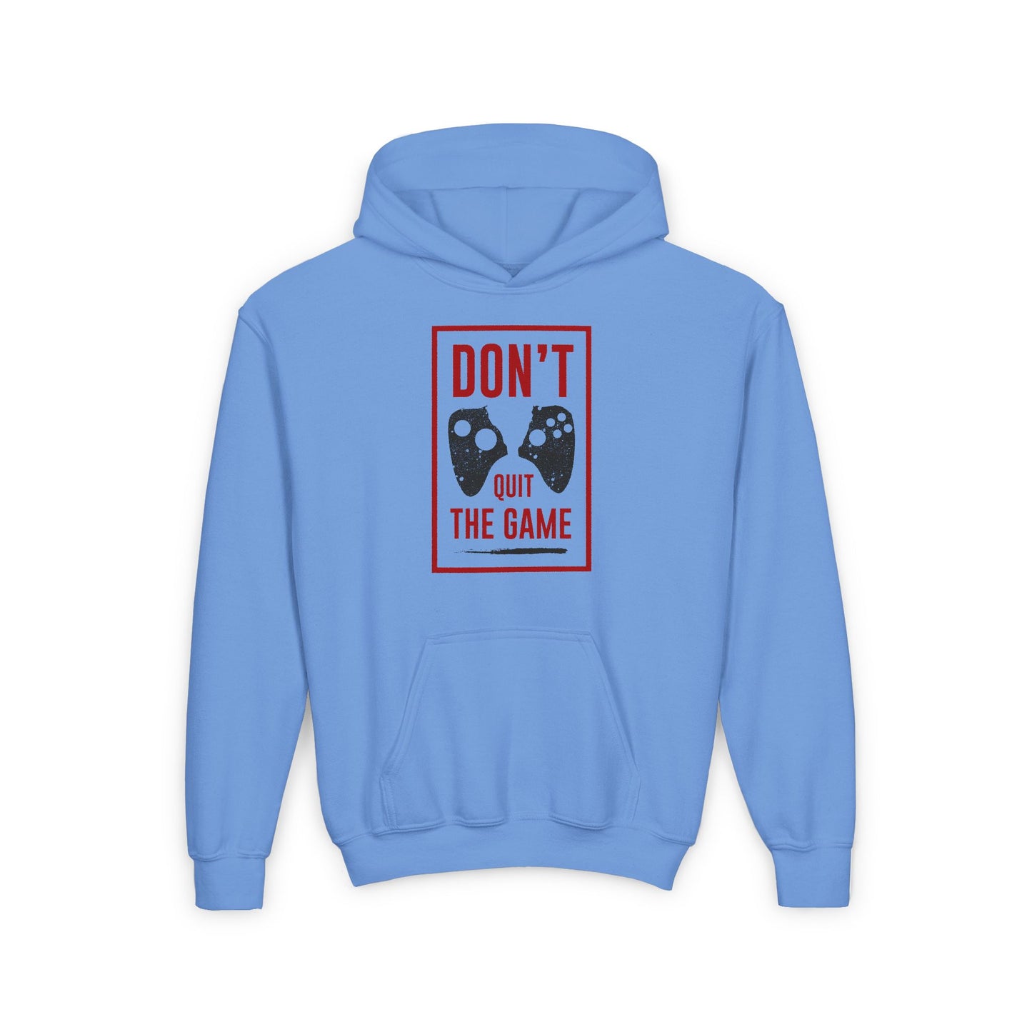 Don't Quit The Game Youth Heavy Blend Hooded Sweatshirt