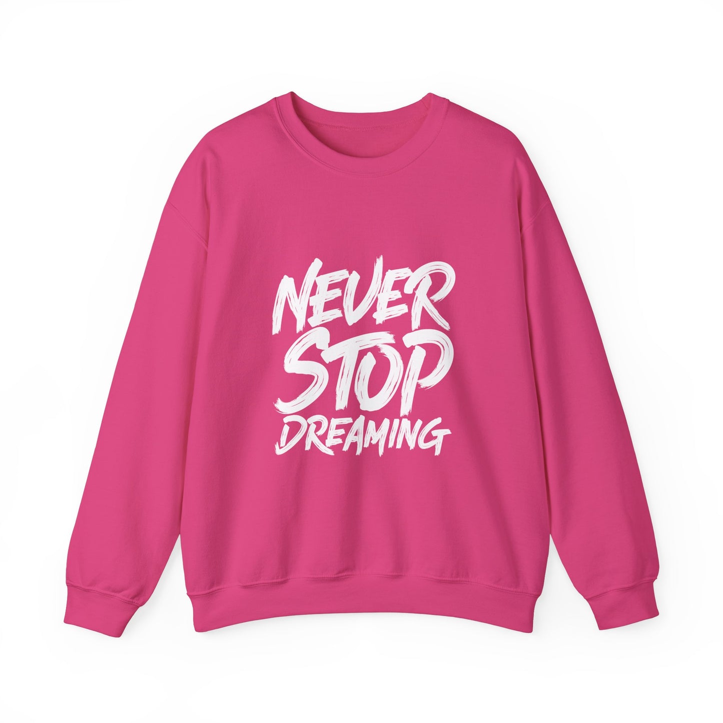 Never Stop Dreaming Unisex Heavy Blend™ Crewneck Sweatshirt