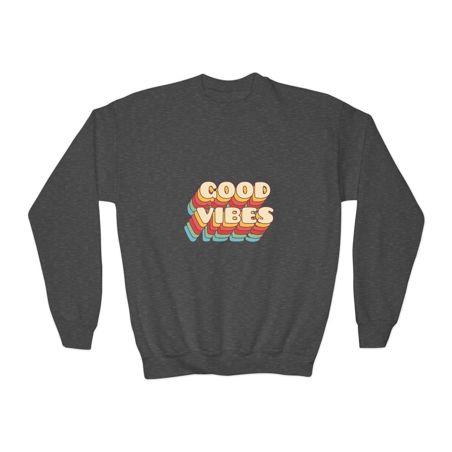 Good Vibes Youth Crewneck Sweatshirt
