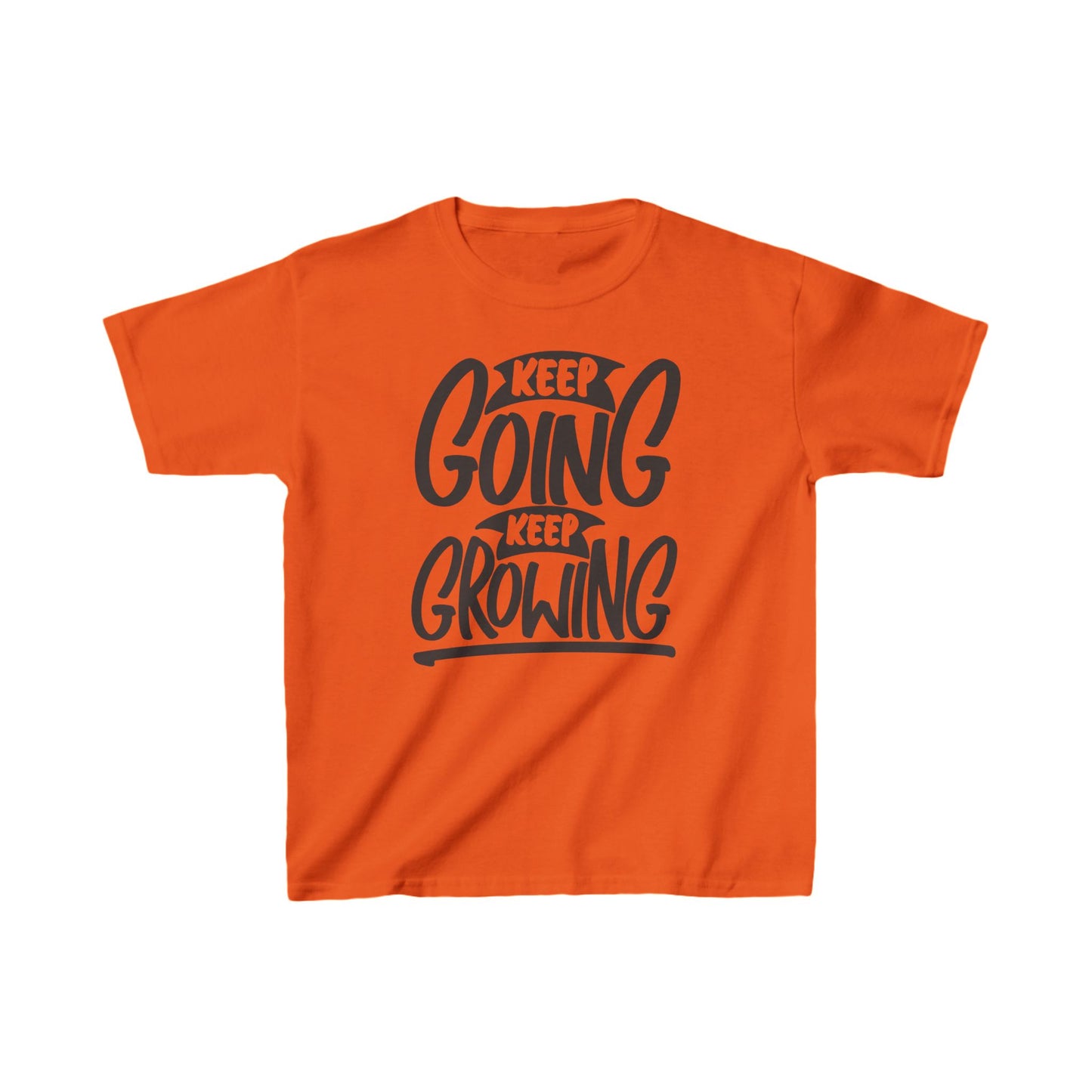 Keep Going Keep Growing Kids Heavy Cotton™ Tee