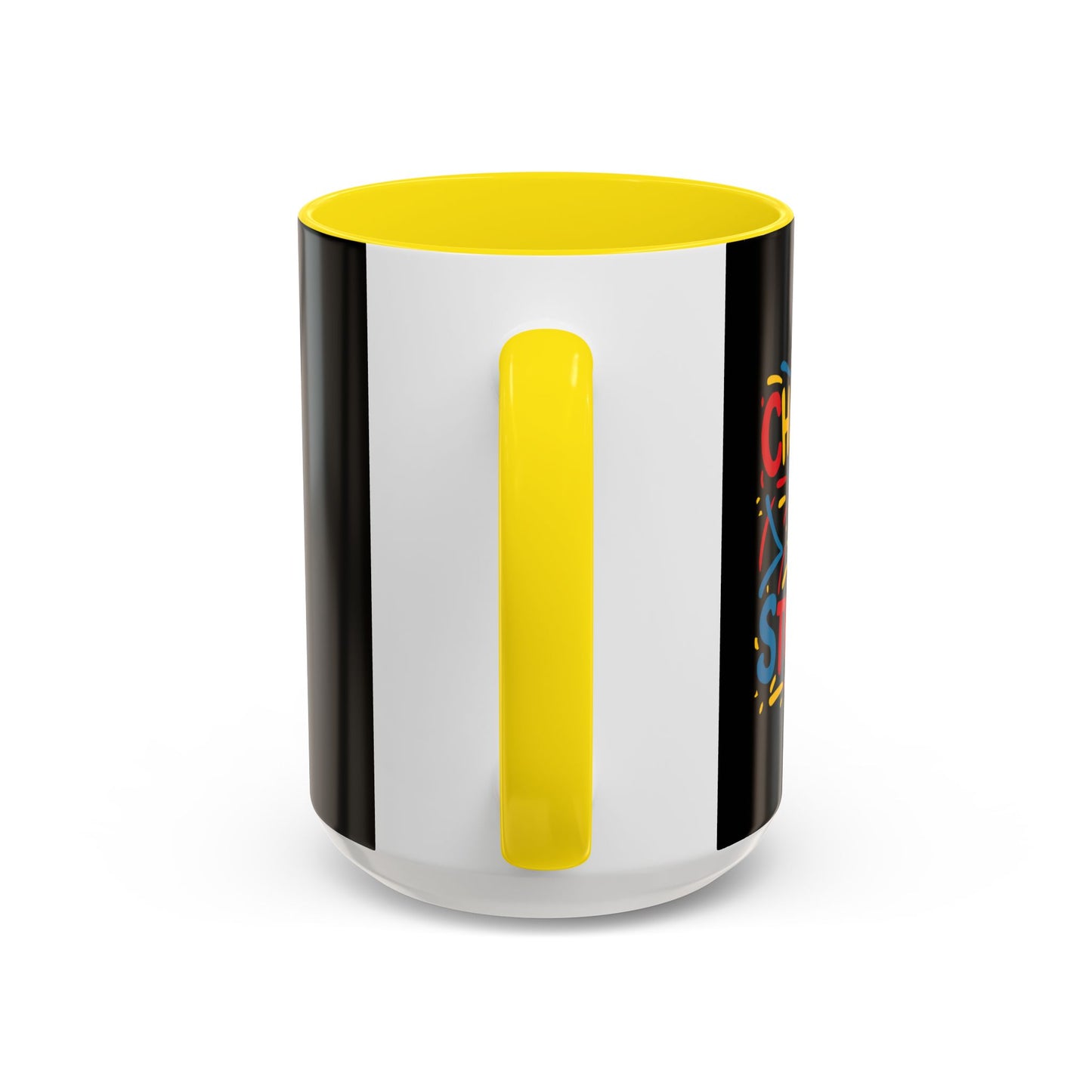 Challenges Make You Stronger! Accent Coffee Mug (11, 15oz)