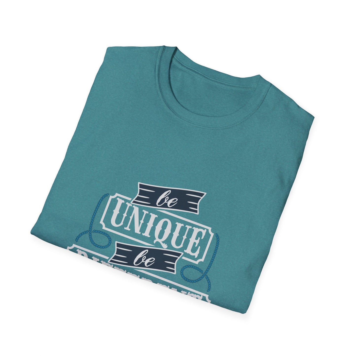 Be Unique Be Different Unisex Softstyle T-Shirt