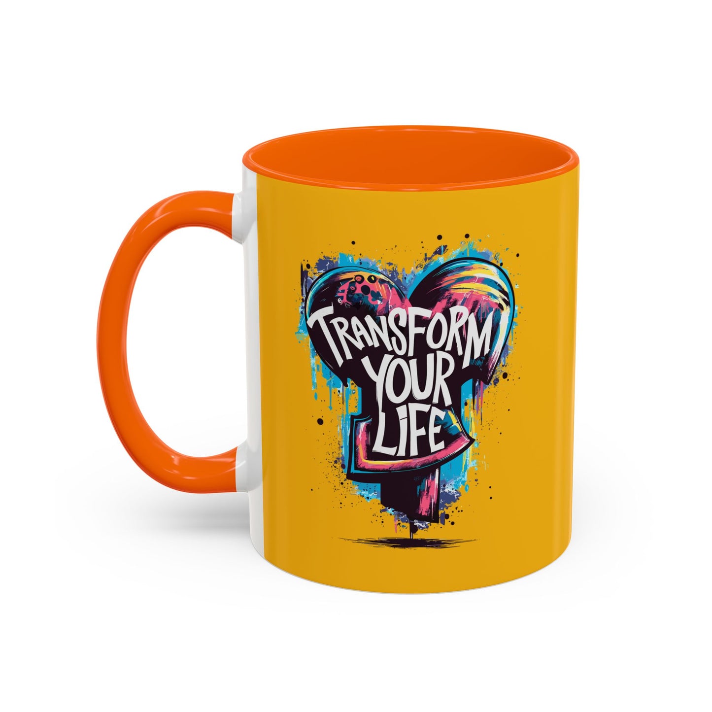 Transform Your Life Accent Coffee Mug (11, 15oz)