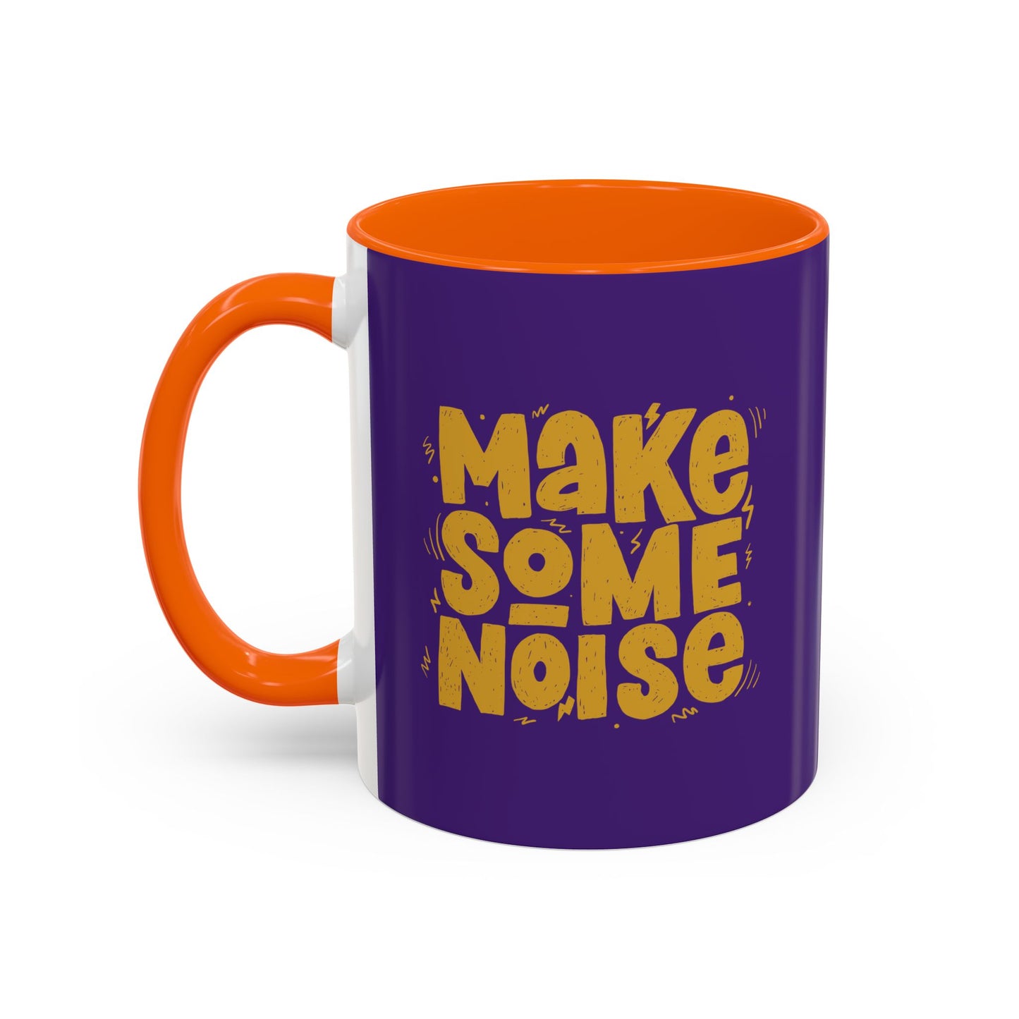 Make Some Noise Accent Coffee Mug (11, 15oz)