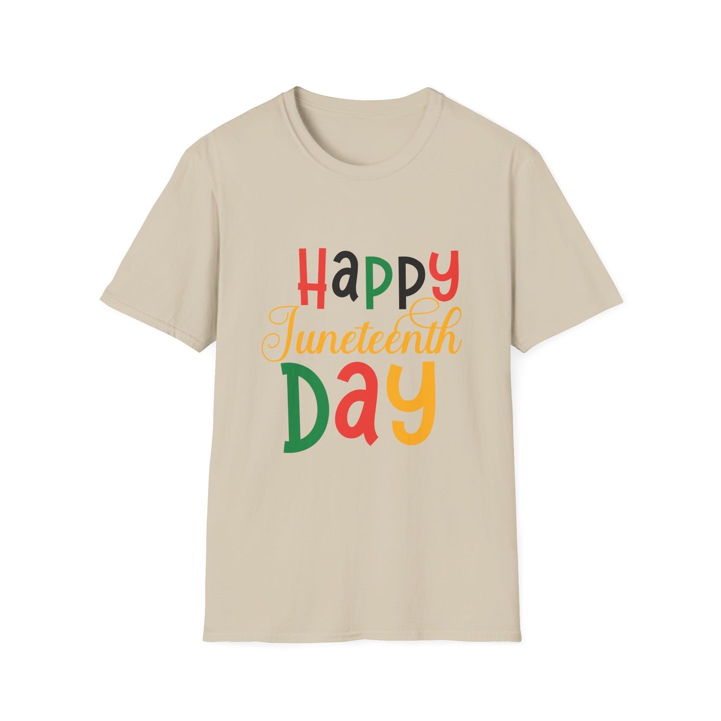 Happy Juneteenth Day Unisex Softstyle T-Shirt
