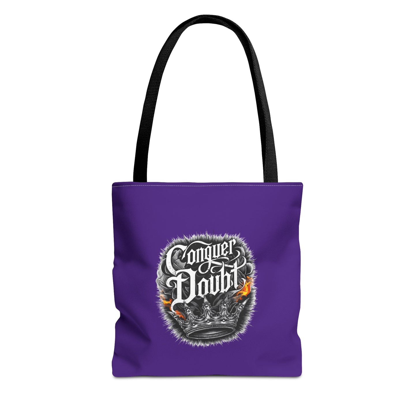 Conquer Doubt Tote Bag (AOP)