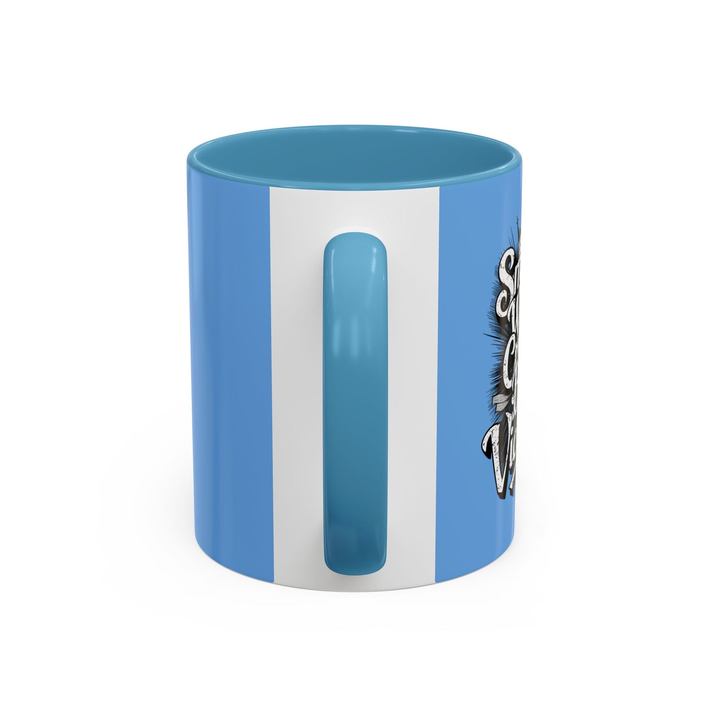 Small Wings Create Big Victories Accent Coffee Mug (11, 15oz)