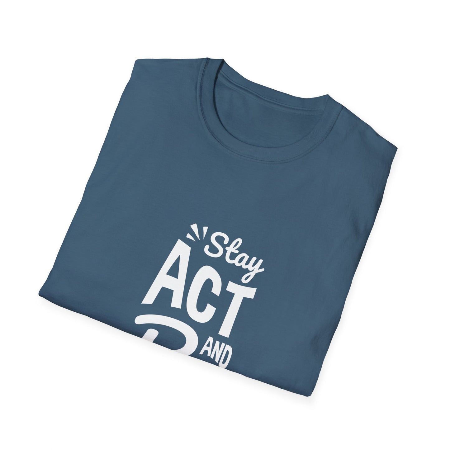 Stay Act And Be Cool Unisex Softstyle T-Shirt