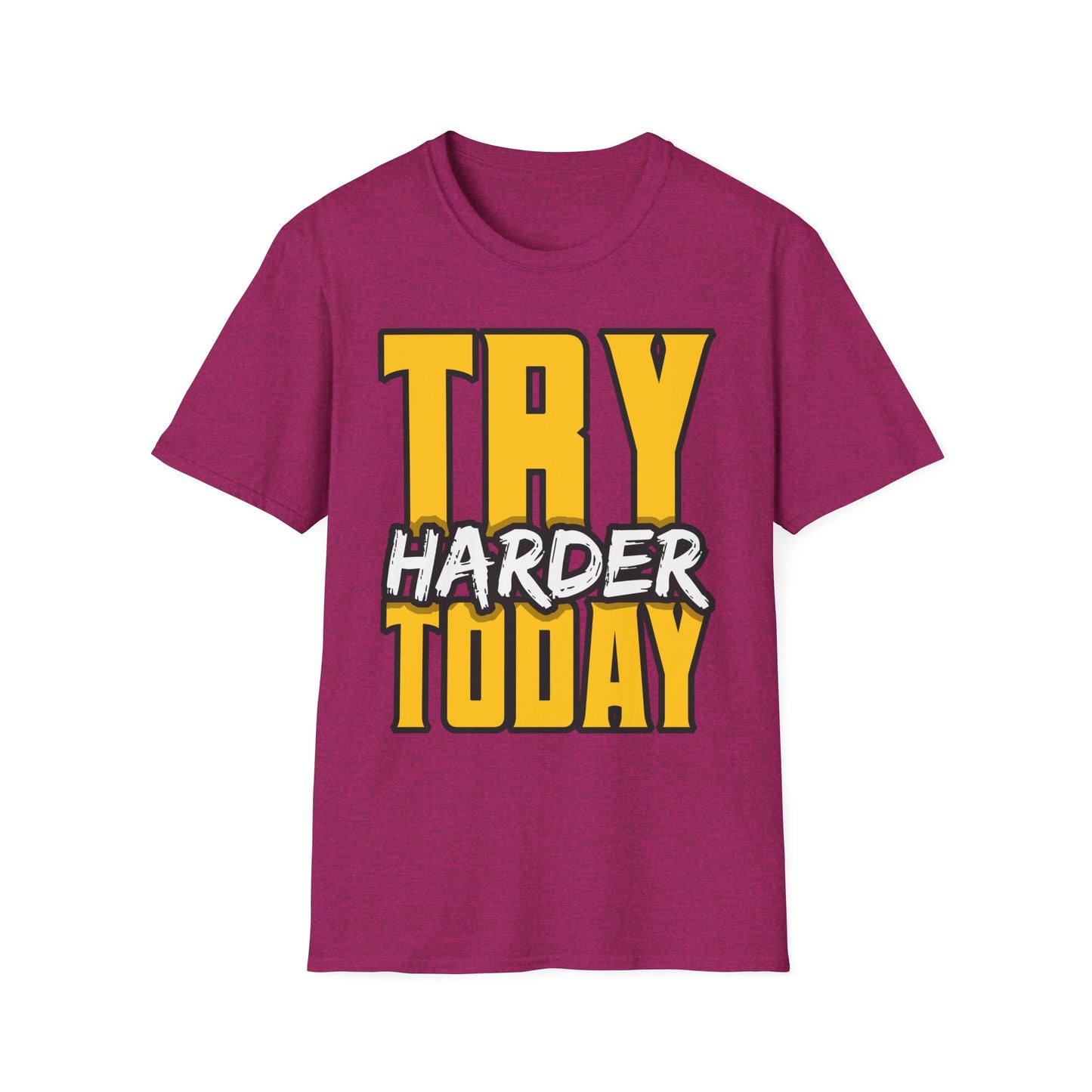 Try Harder Today Unisex Softstyle T-Shirt