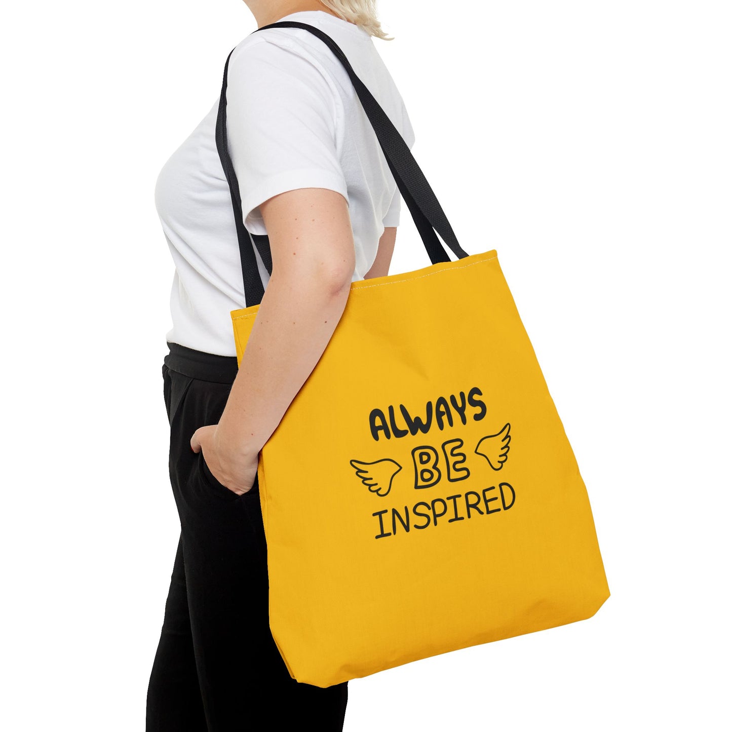 Always Be Inspired Tote Bag (AOP)