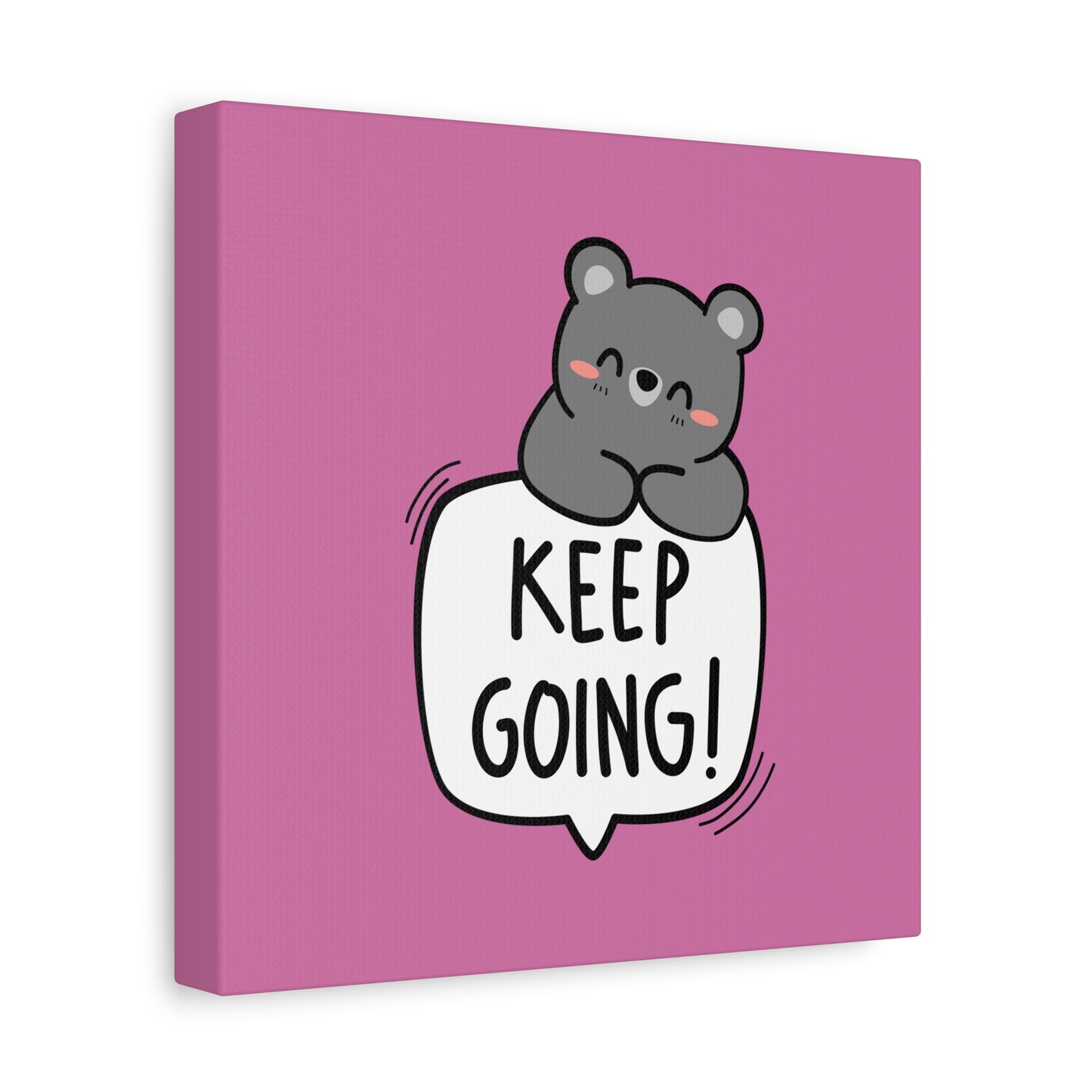 Keep Going Matte Canvas, Stretched, 1.25"