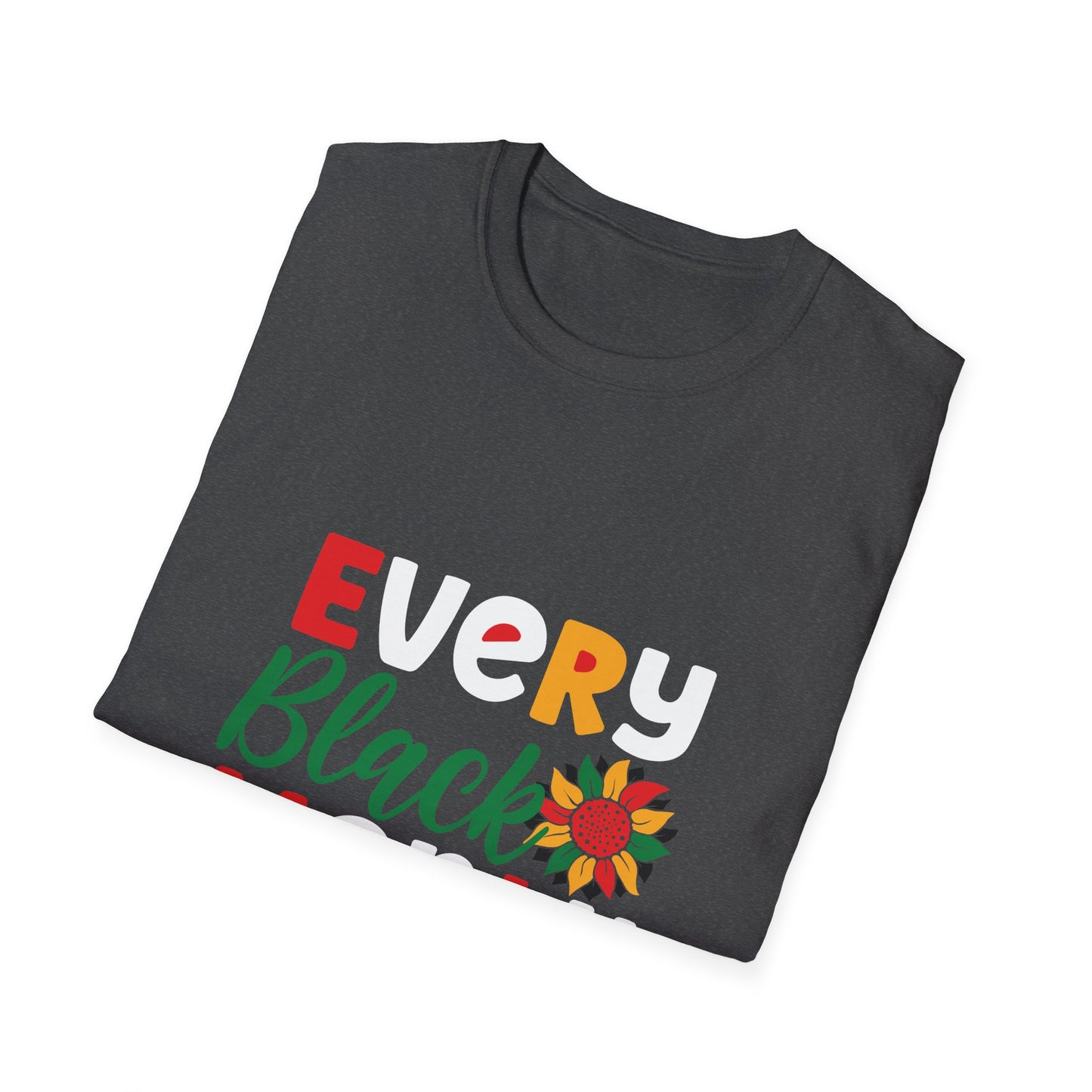 Every Black Month Unisex Softstyle T-Shirt