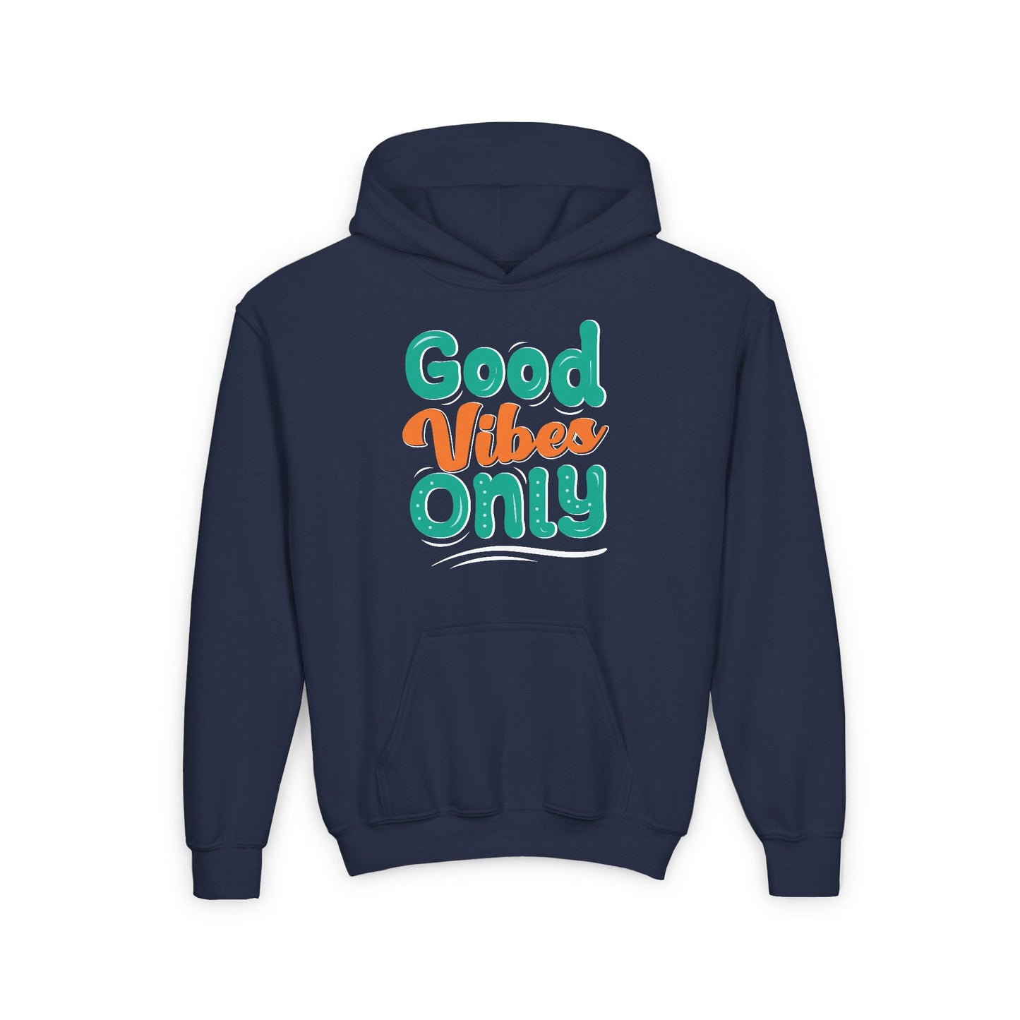 Good Vides Only Youth Heavy Blend Hooded Sweatshirt