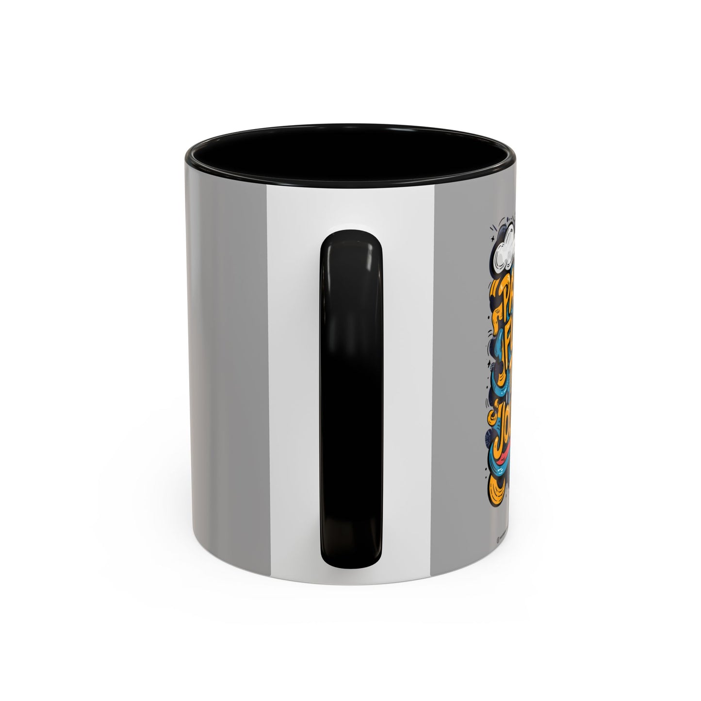 Passion Fuels The Journey Accent Coffee Mug (11, 15oz)