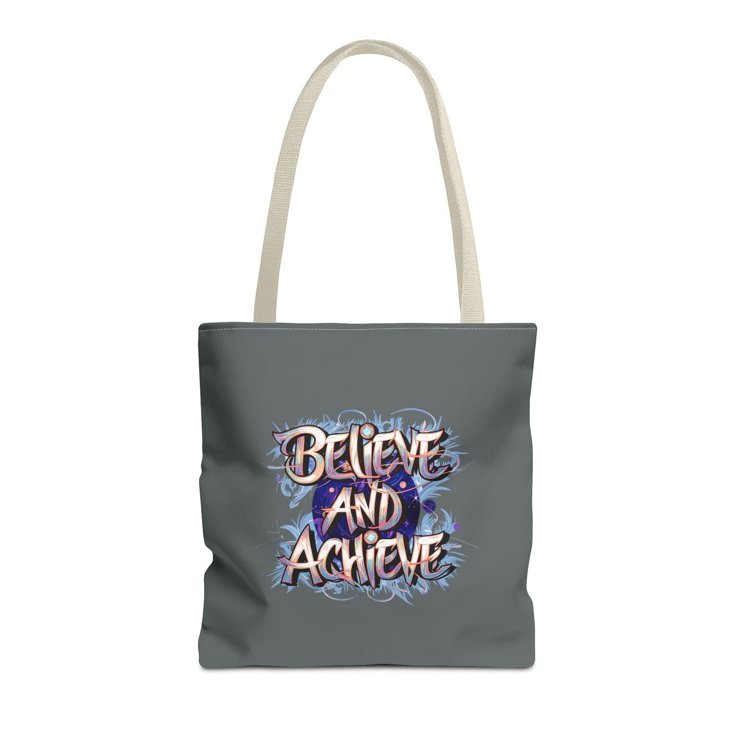 Believe And Achieve Tote Bag (AOP)