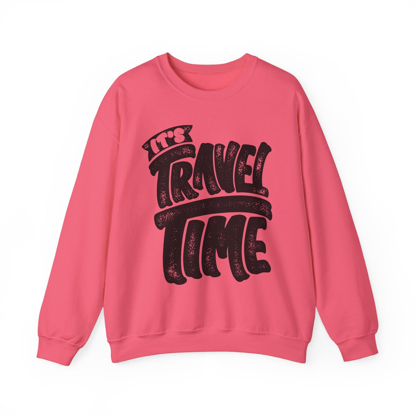 It's Travel Time Unisex Heavy Blend™ Crewneck Sweatshirt