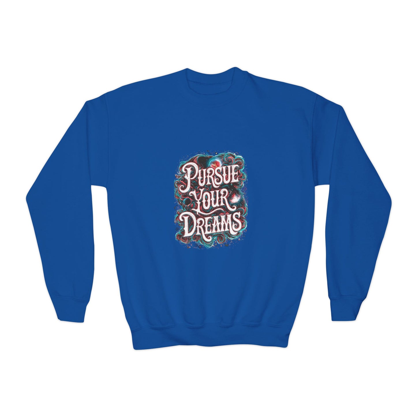 Pursue Your Dreams Youth Crewneck Sweatshirt