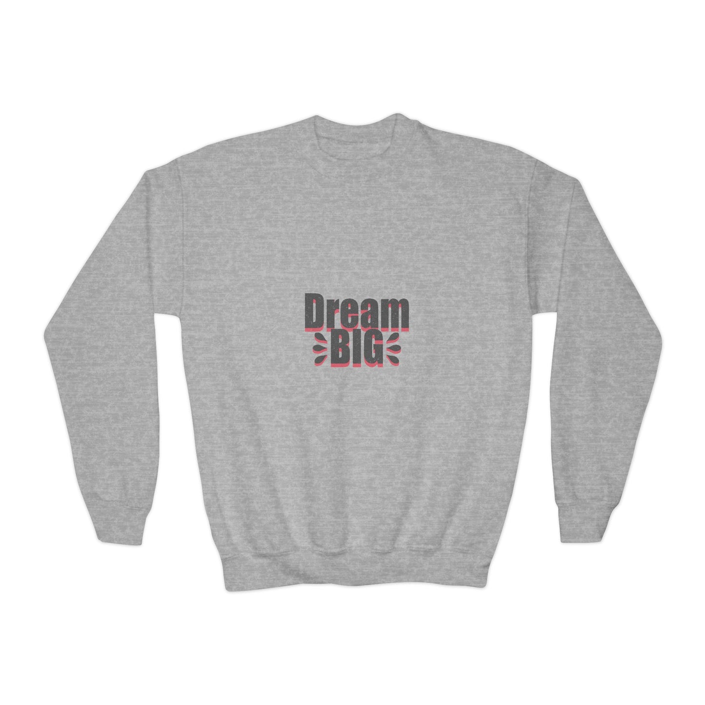 Dream Big Distressed Youth Crewneck Sweatshirt