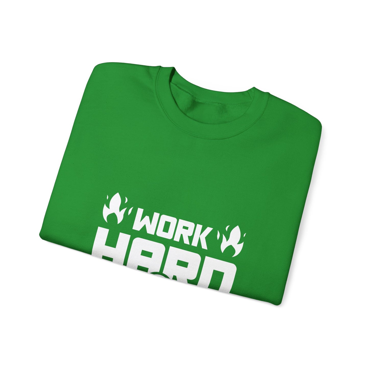 Work Hard In Silence Unisex Heavy Blend™ Crewneck Sweatshirt