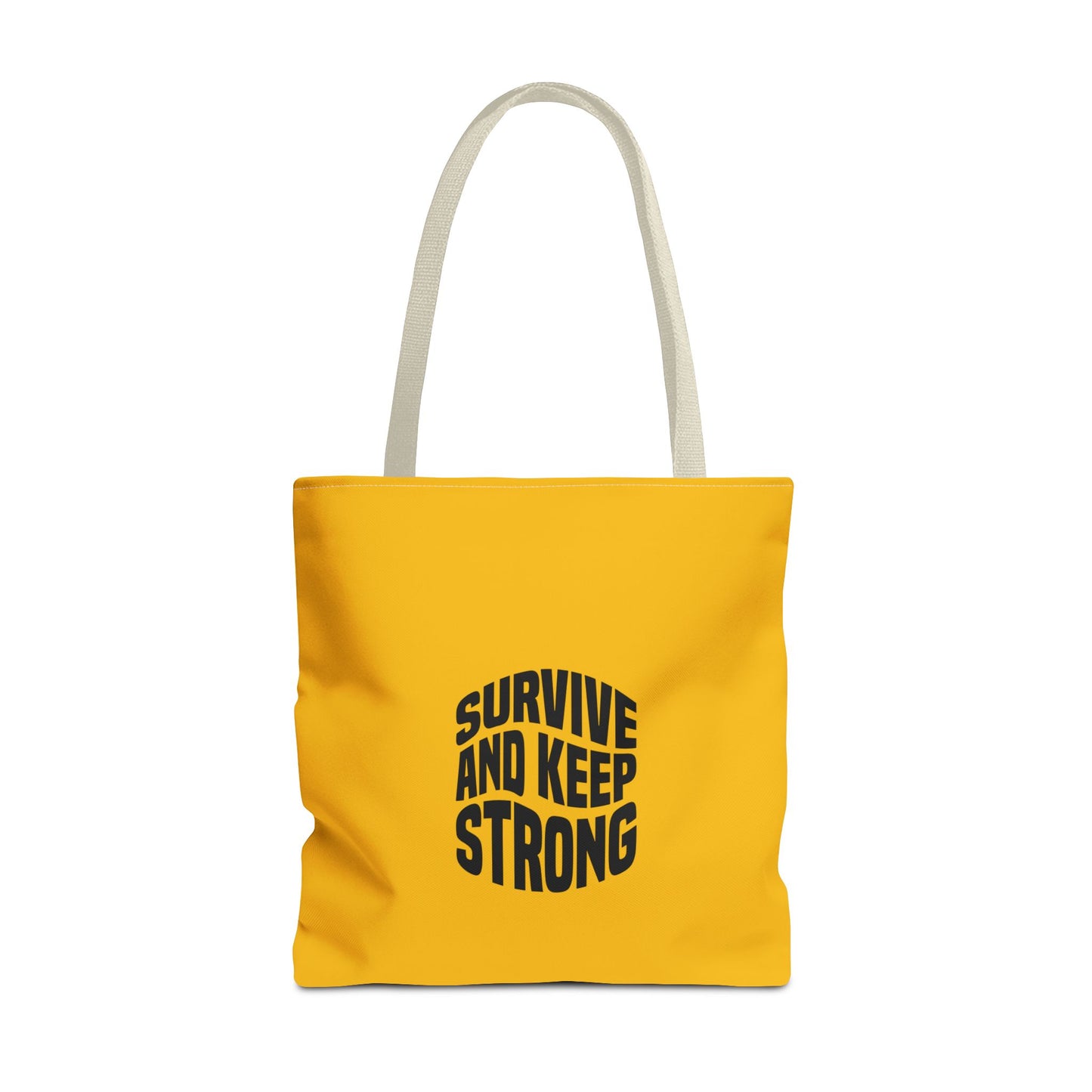 Survive And Keep Strong Tote Bag (AOP)