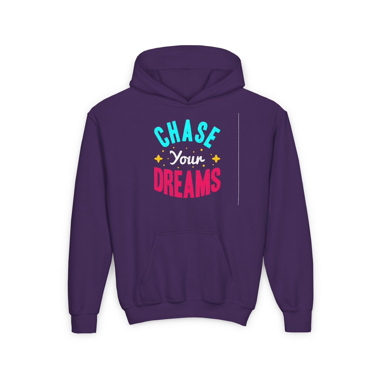 Chase Your Dreams Youth Heavy Blend Hooded Sweatshirt