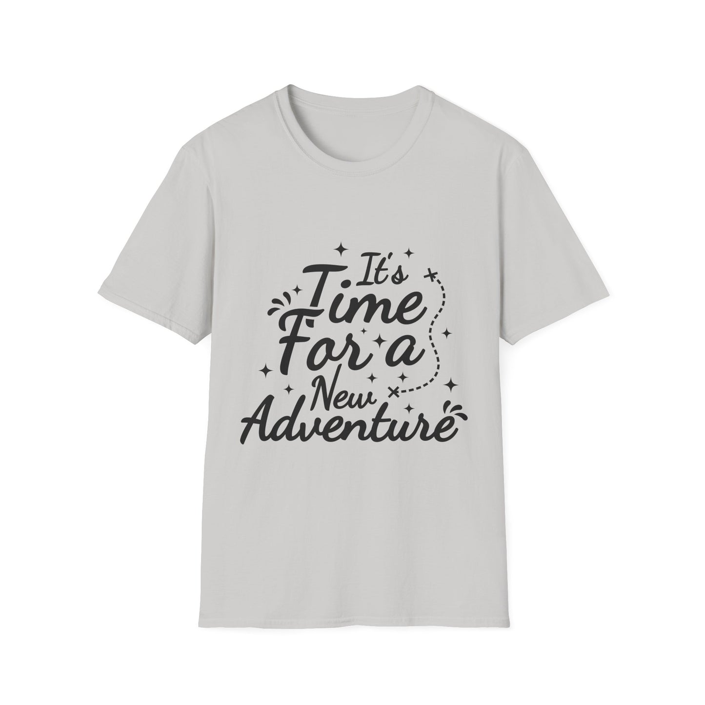It's Time for a New Adventure Unisex Softstyle T-Shirt