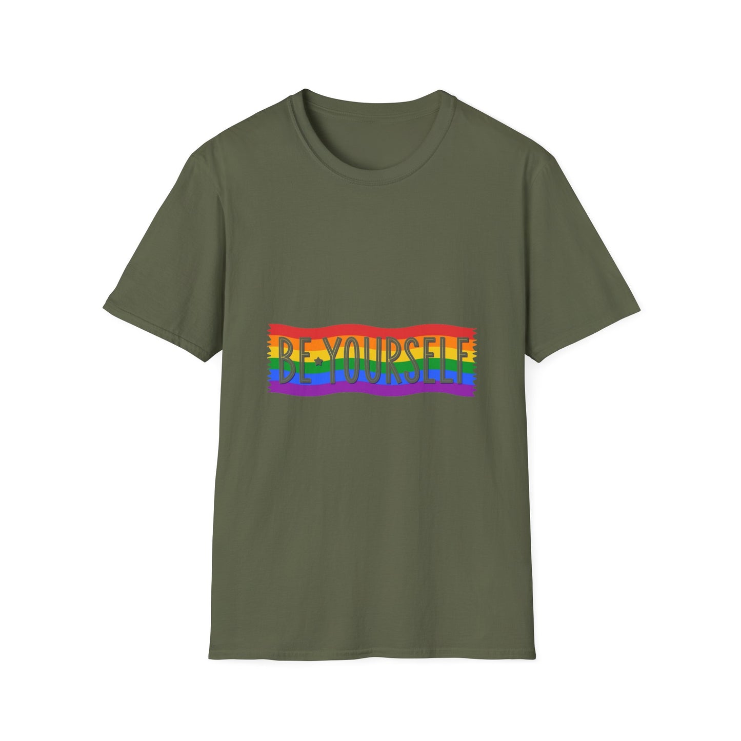 Be Yourself  Unisex Softstyle T-Shirt