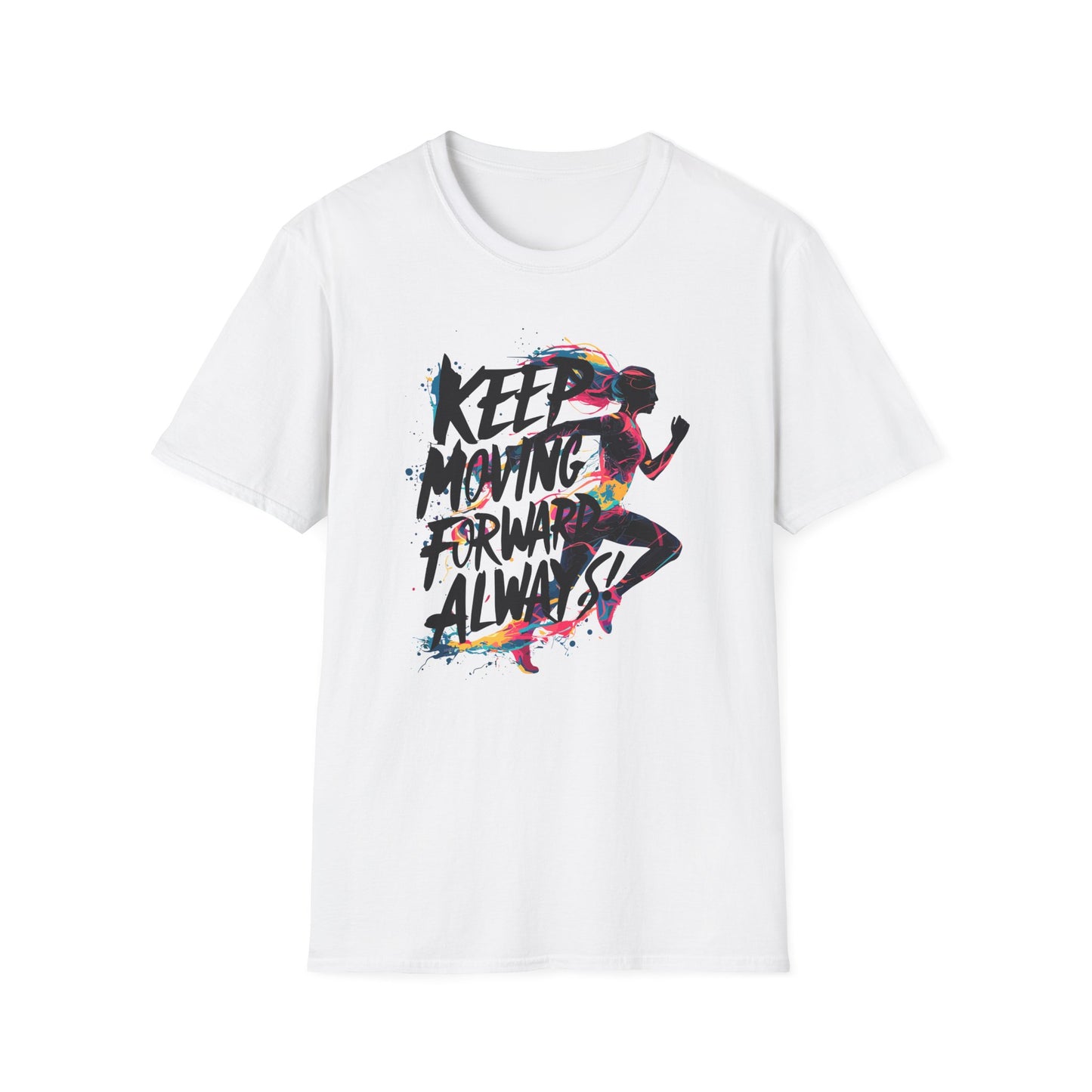 Keep Moving Forword Always Unisex Softstyle T-Shirt