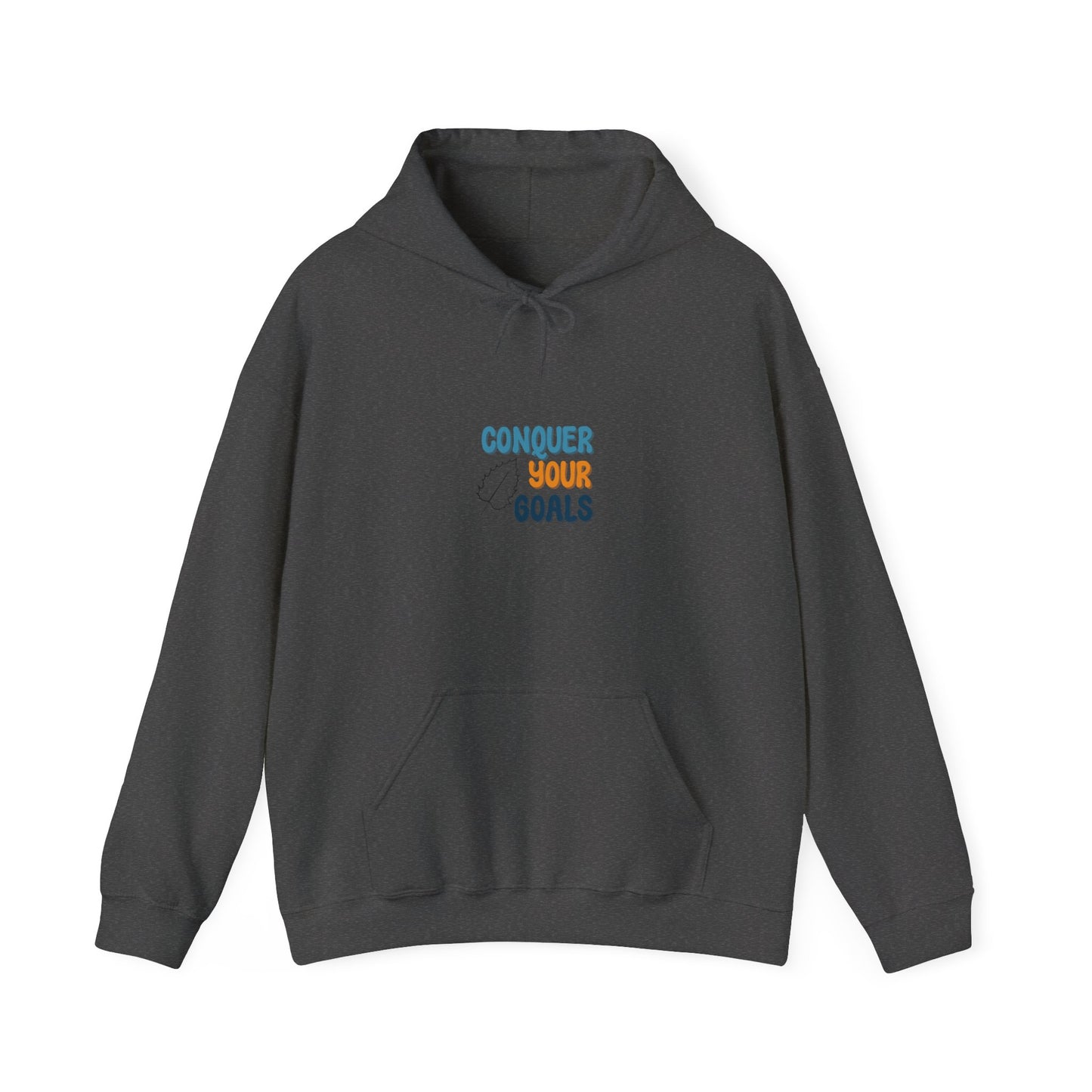 Conquer Your Goals Unisex Heavy Blend™ Hooded Sweatshirt