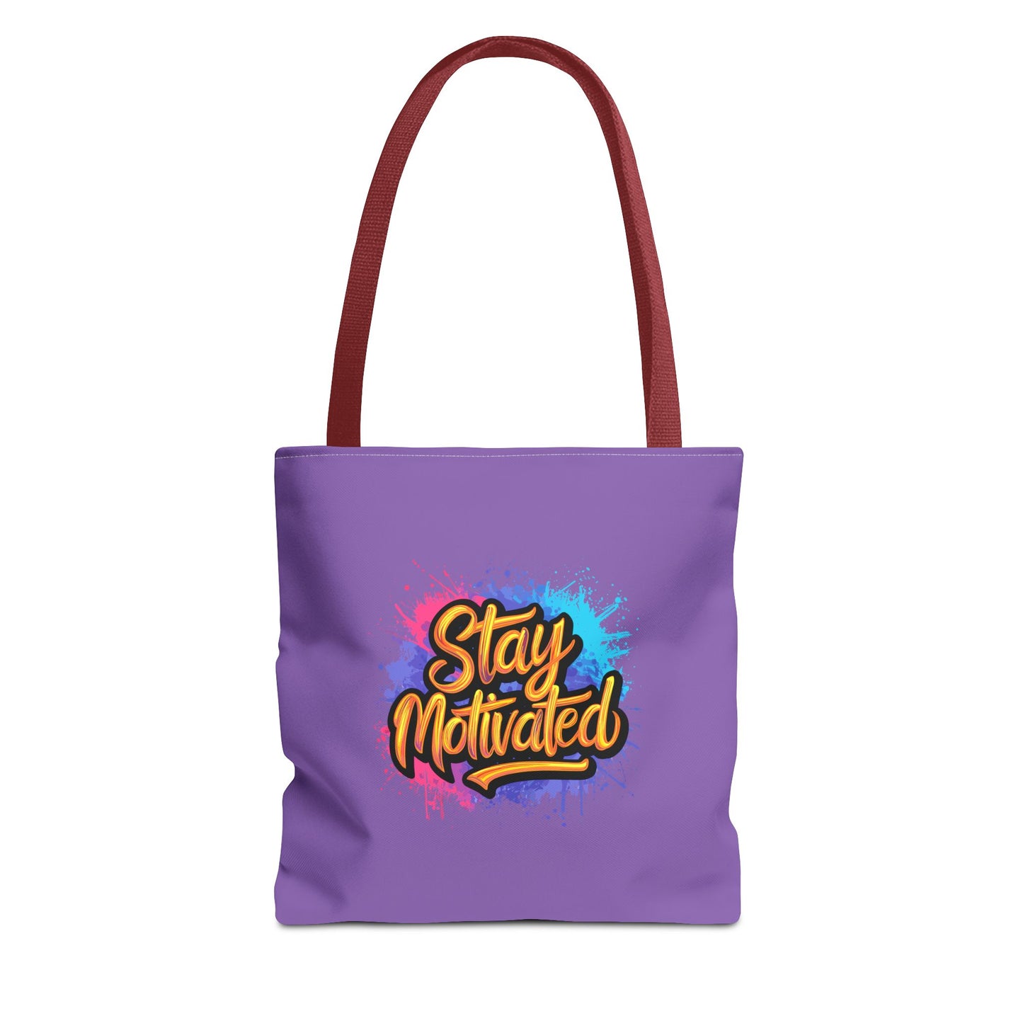 Stay Motivated Tote Bag (AOP)