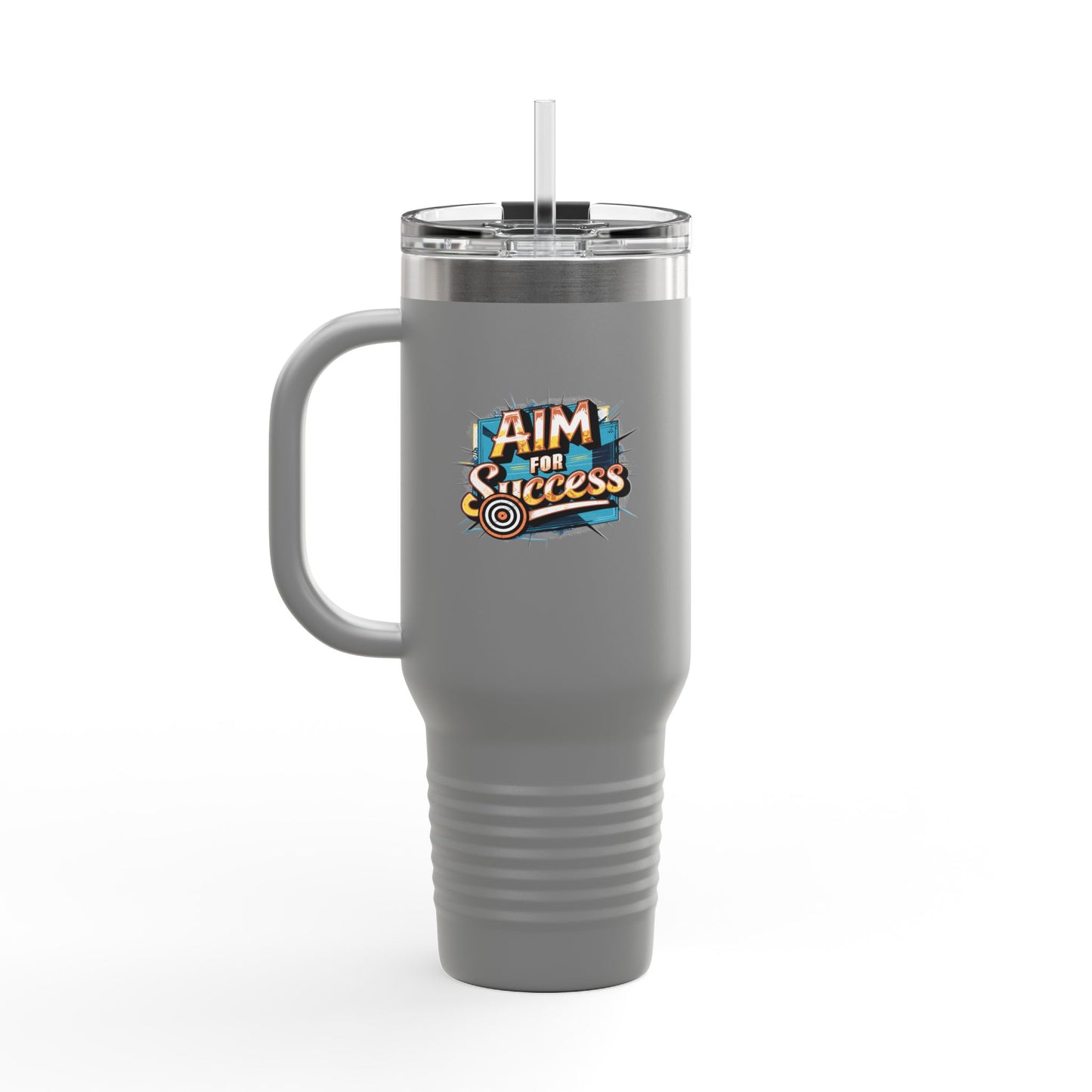 Aim For Success Insulated Travel Mug, 40oz