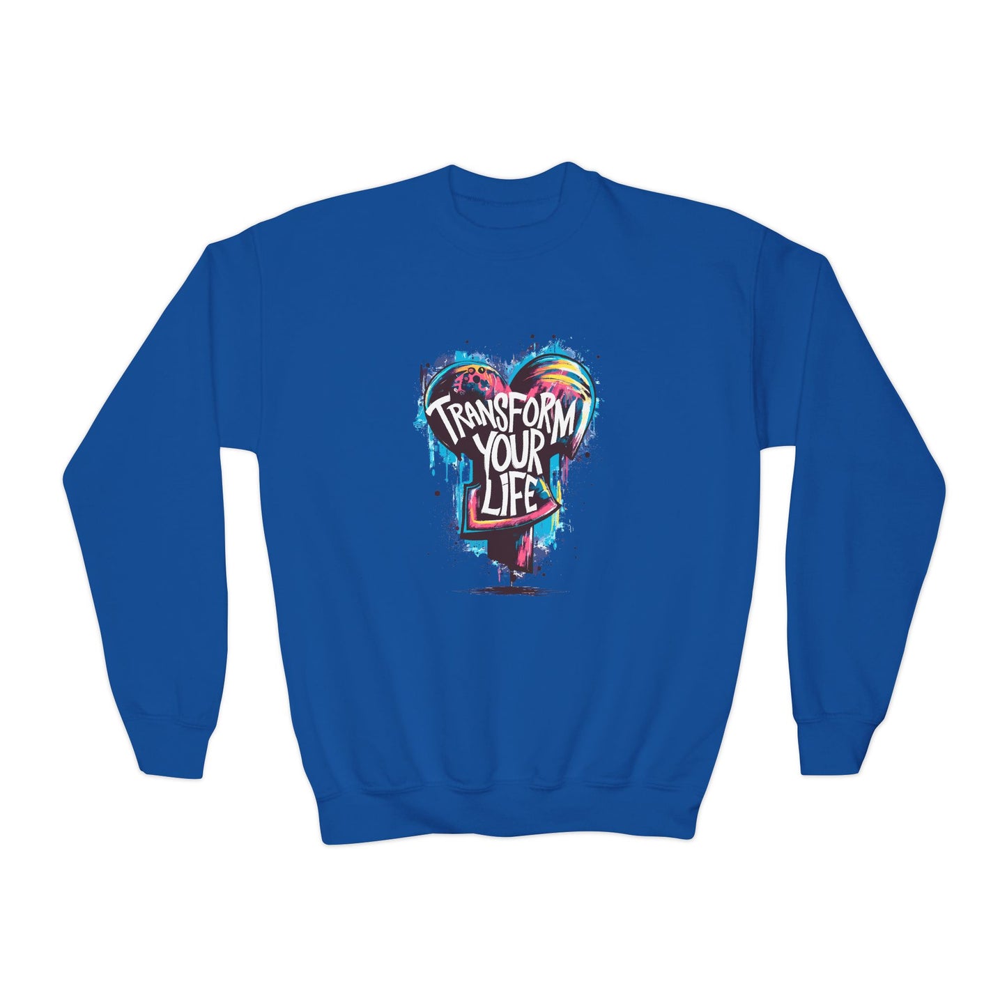Transform Your Life Youth Crewneck Sweatshirt