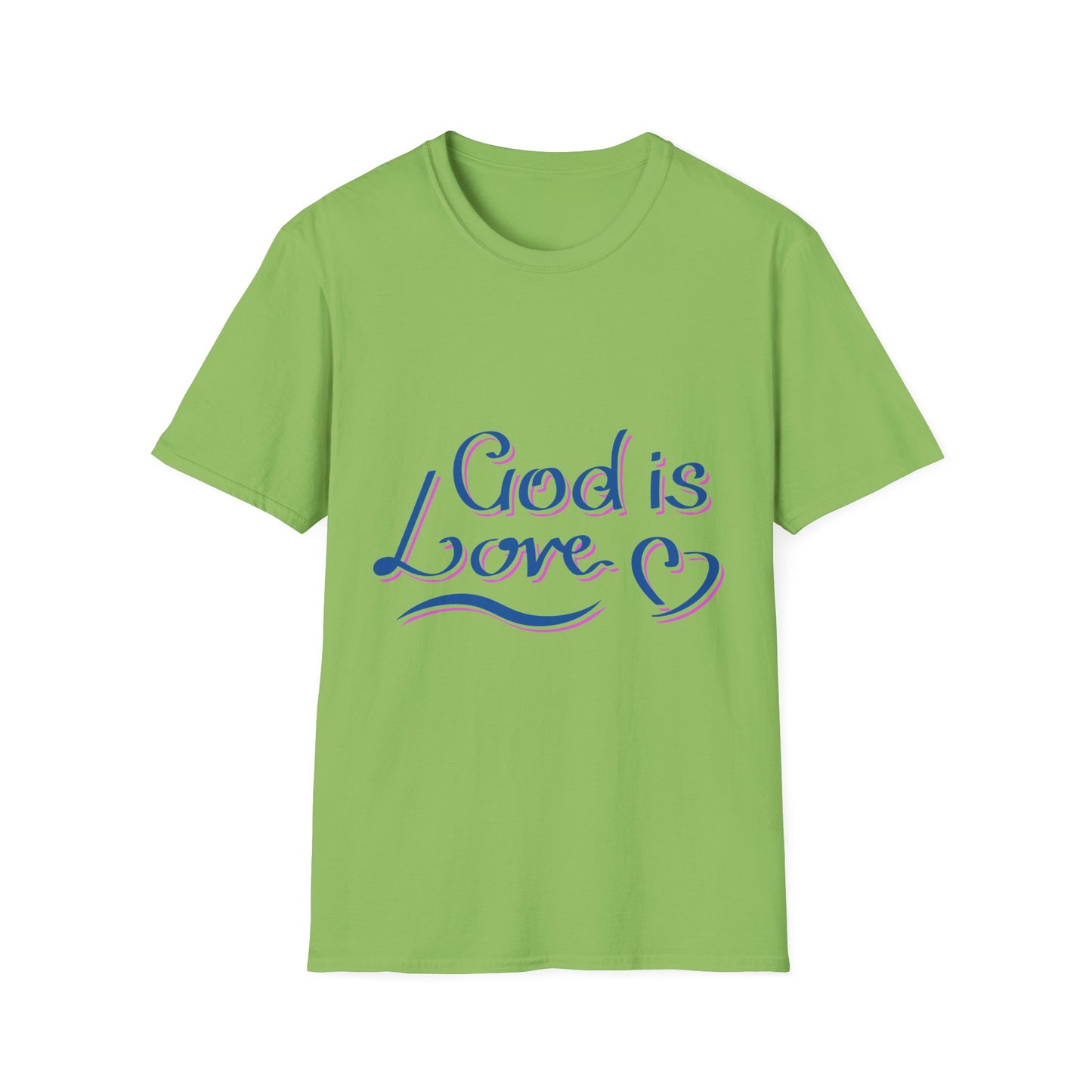 God is Love Unisex Softstyle T-Shirt