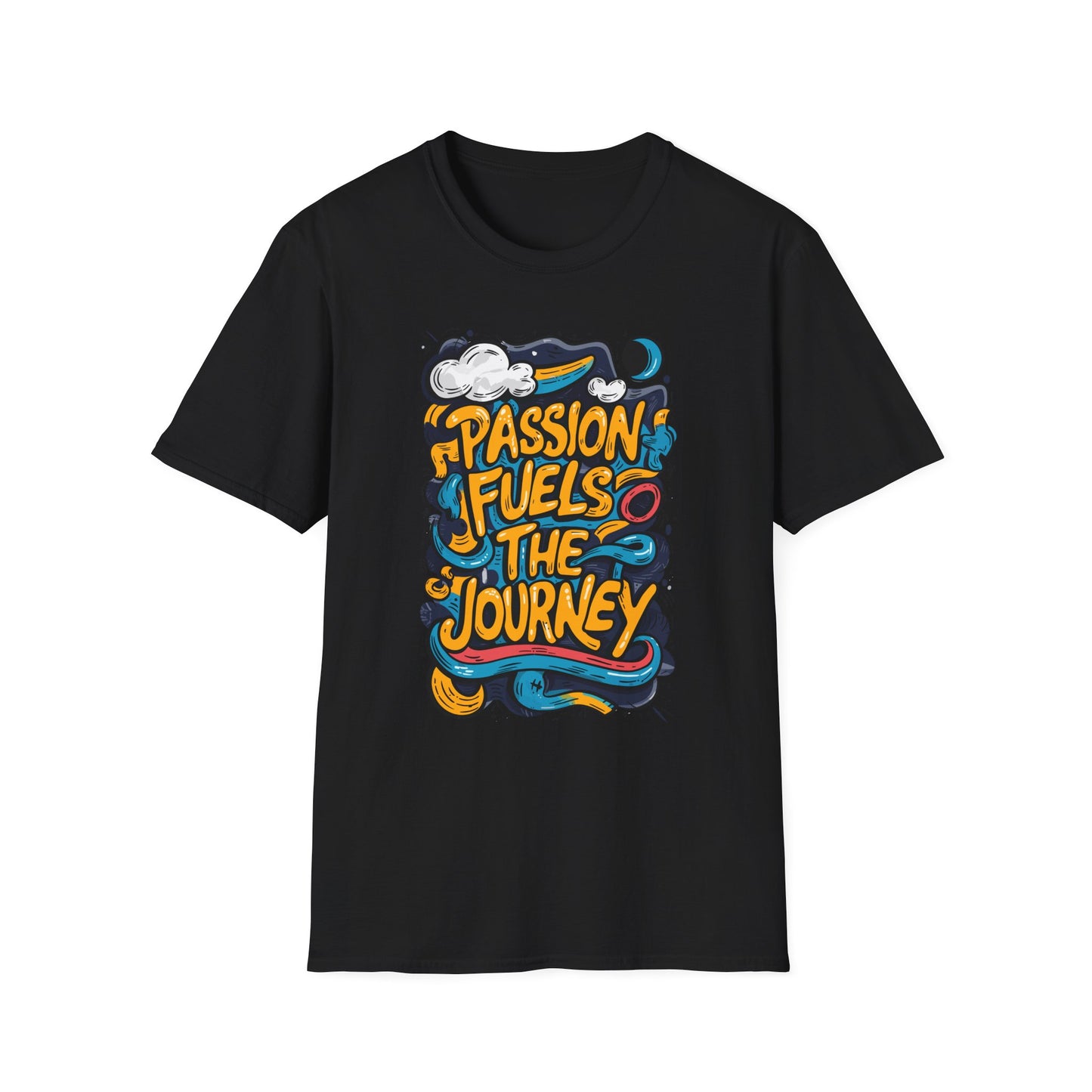 Passion Fuels The Journey Unisex Softstyle T-Shirt
