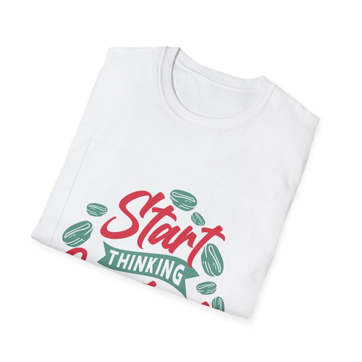 start thinking creatively Unisex Softstyle T-Shirt