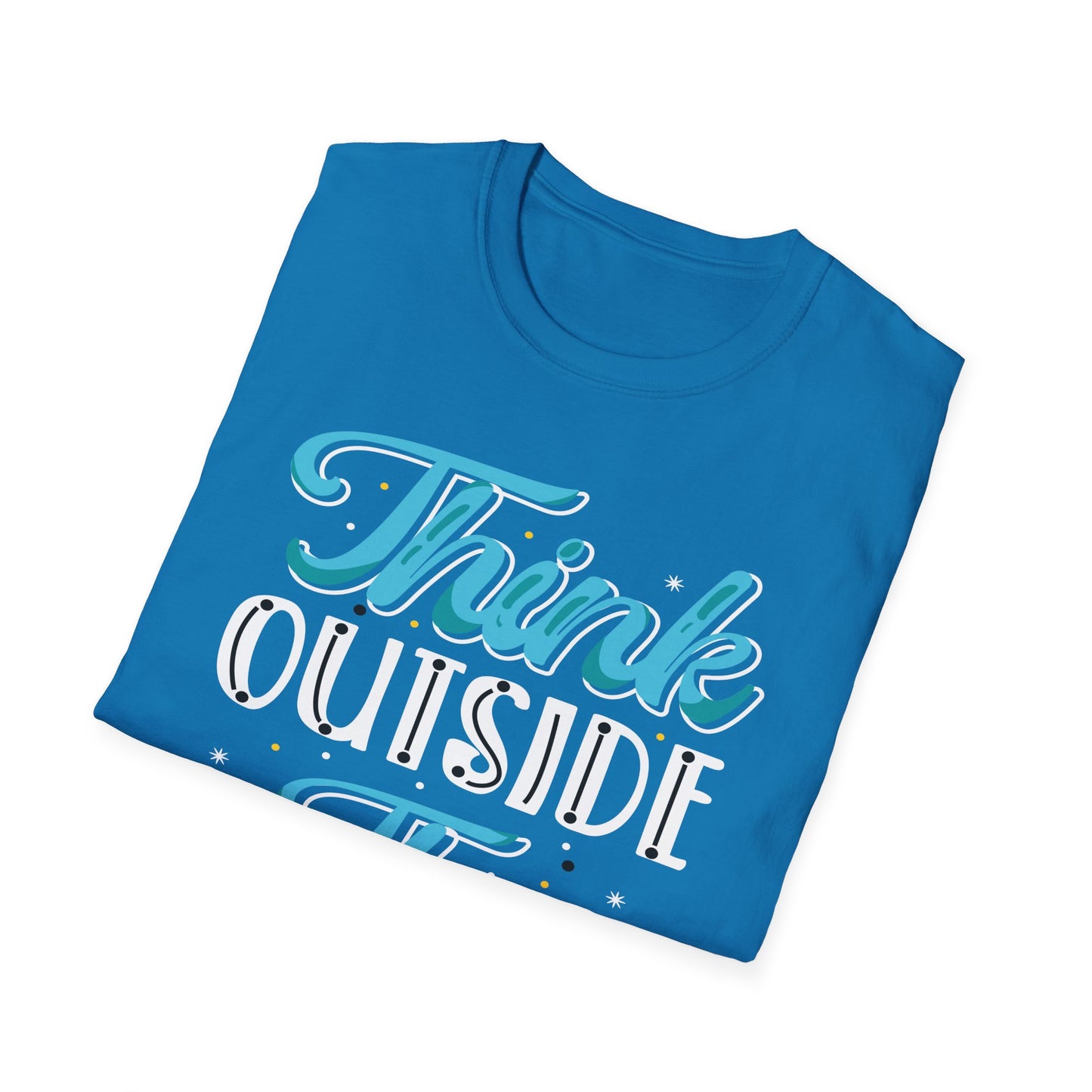 Think Outside The Box  Unisex Softstyle T-Shirt