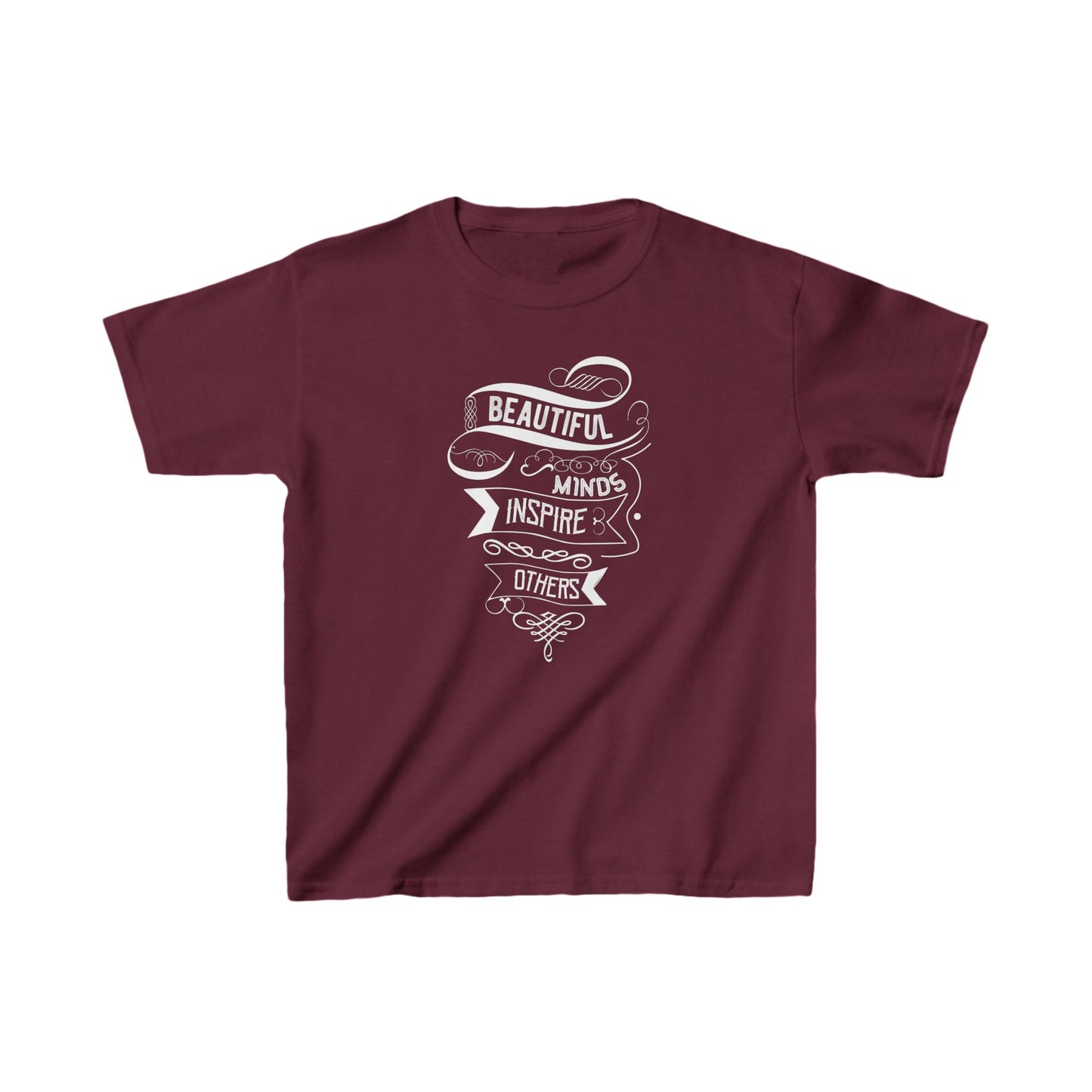 Beautiful Minds Inspire Others Kids Heavy Cotton™ Tee