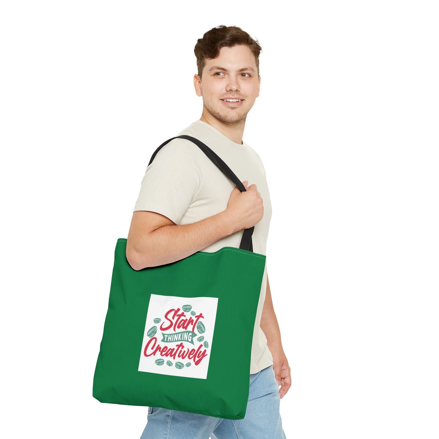 Start Thinking Creatively Tote Bag (AOP)