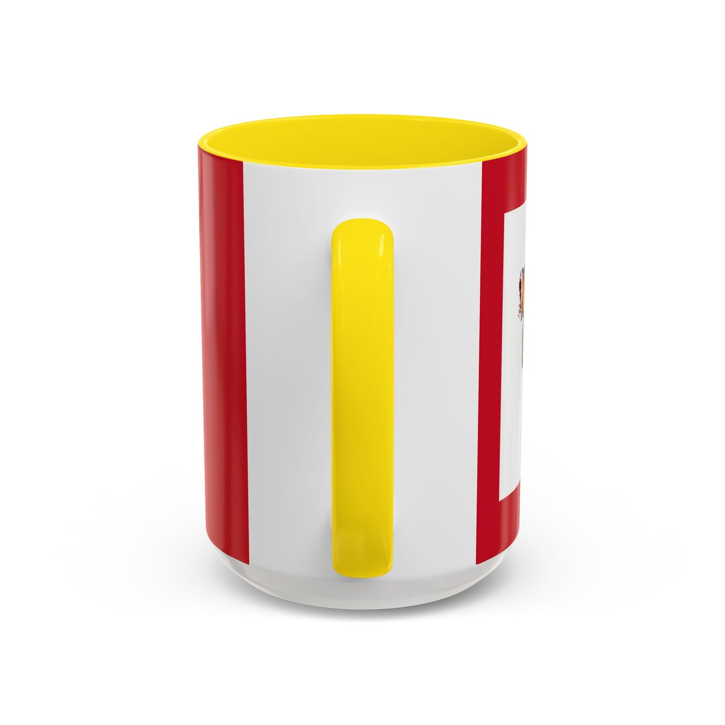 Never Give Up Accent Coffee Mug (11, 15oz)