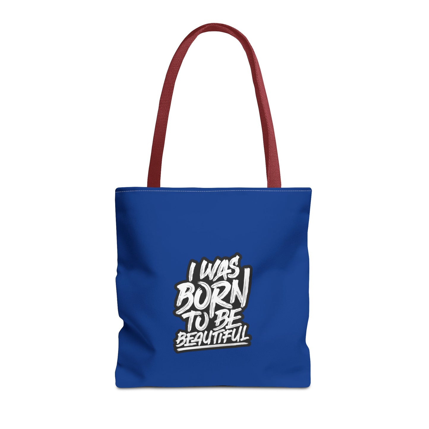 I Was Born To Be Beautiful Tote Bag (AOP)