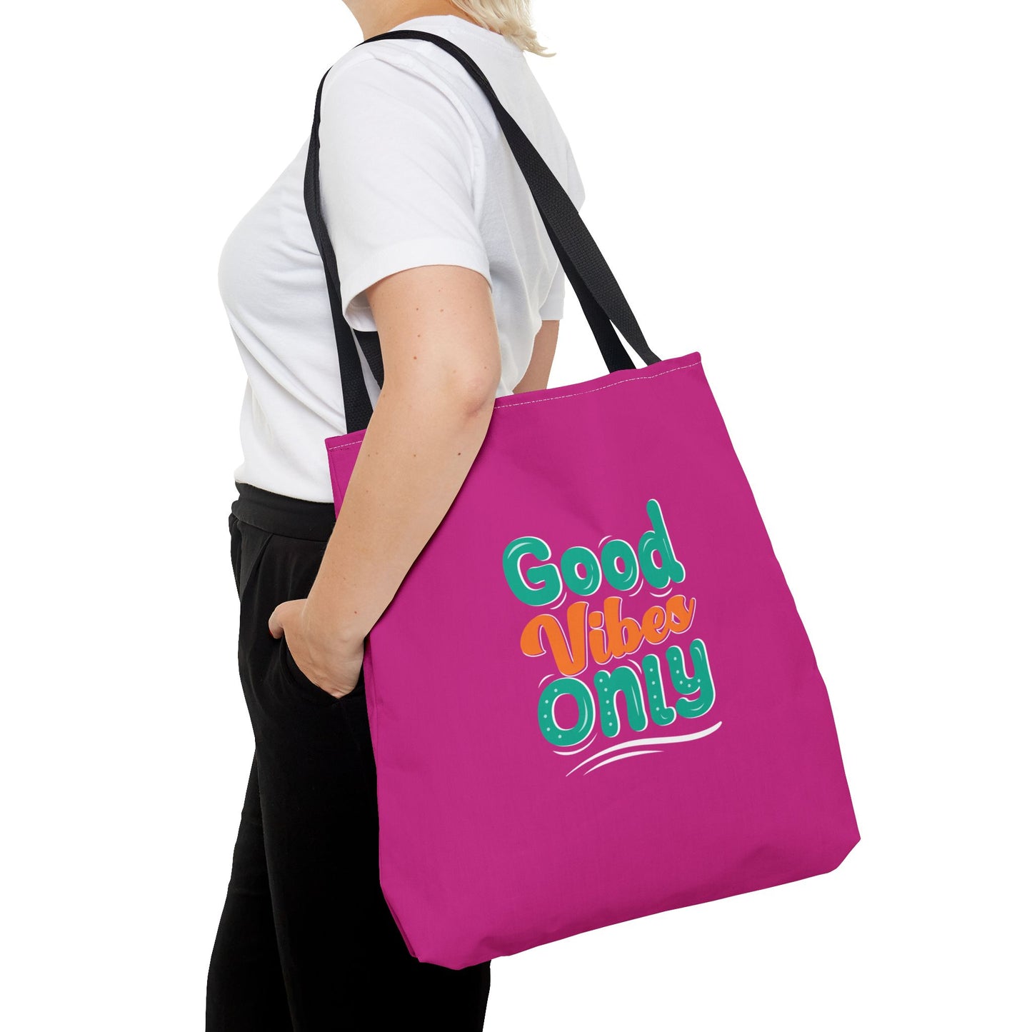 Good Vides Only Tote Bag (AOP)