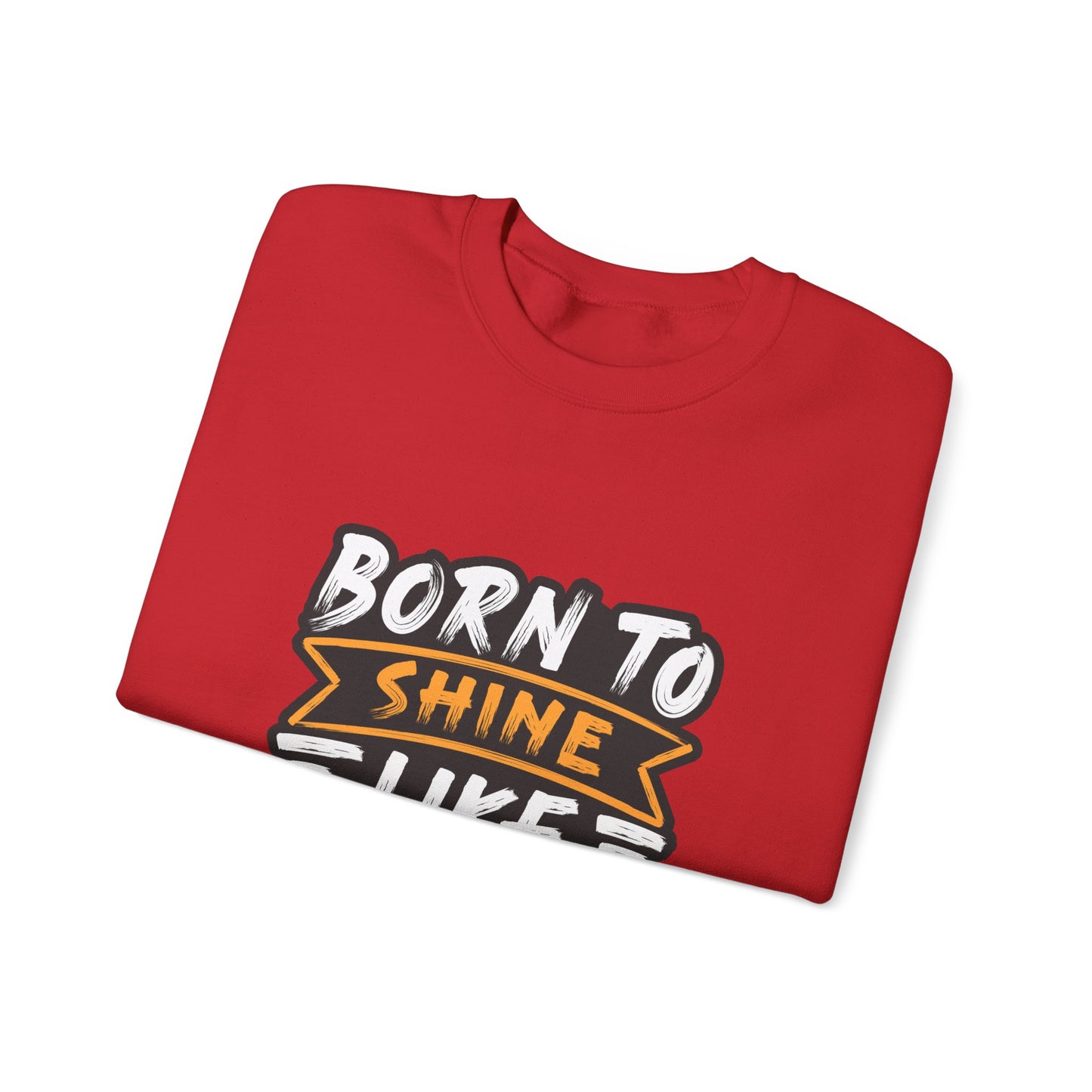 Born To Shine Like The Stars Unisex Heavy Blend™ Crewneck Sweatshirt