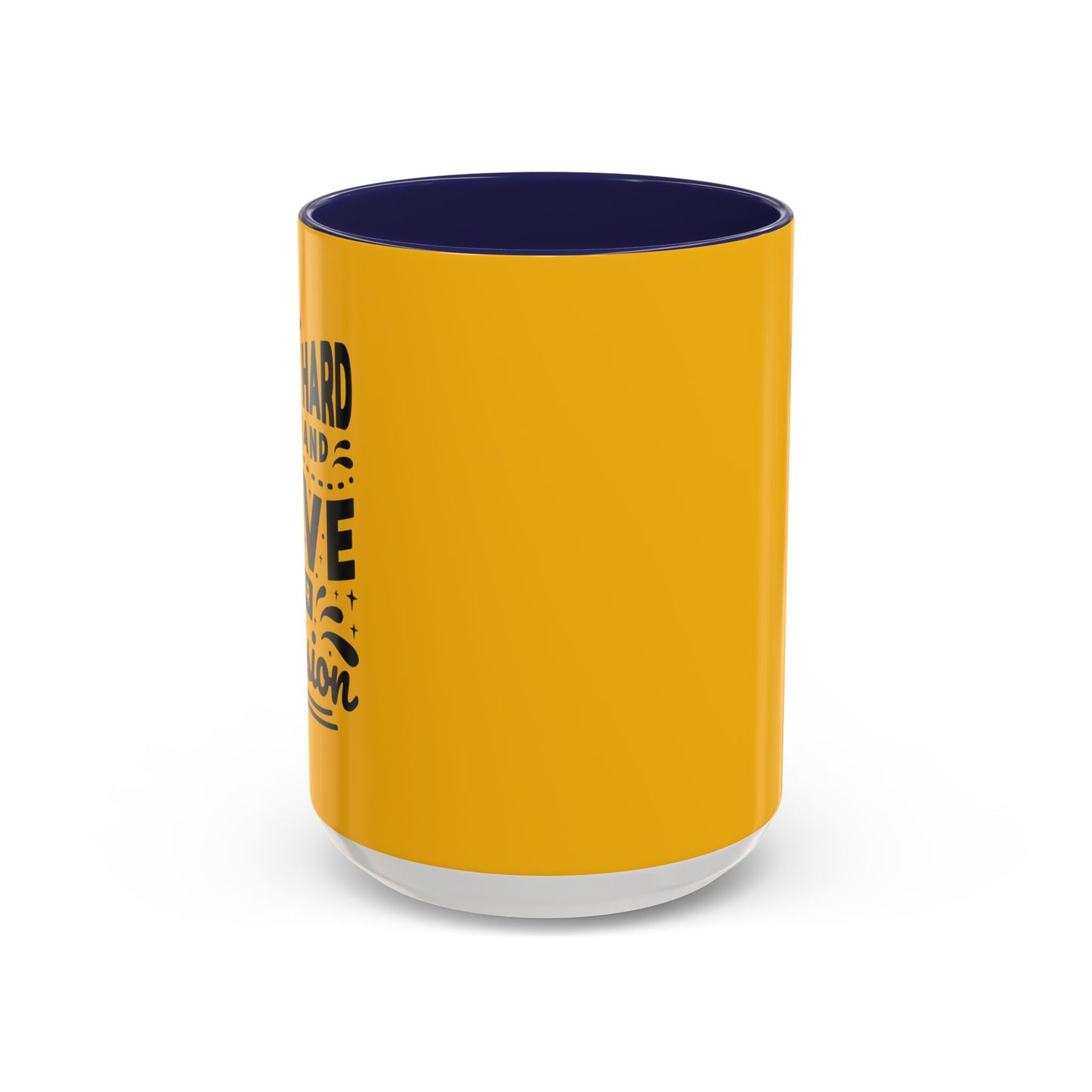Work Hard And Love Your Passion Accent Coffee Mug (11, 15oz)