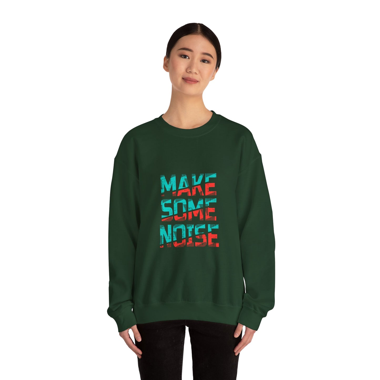 Make Some Noise Unisex Heavy Blend™ Crewneck Sweatshirt