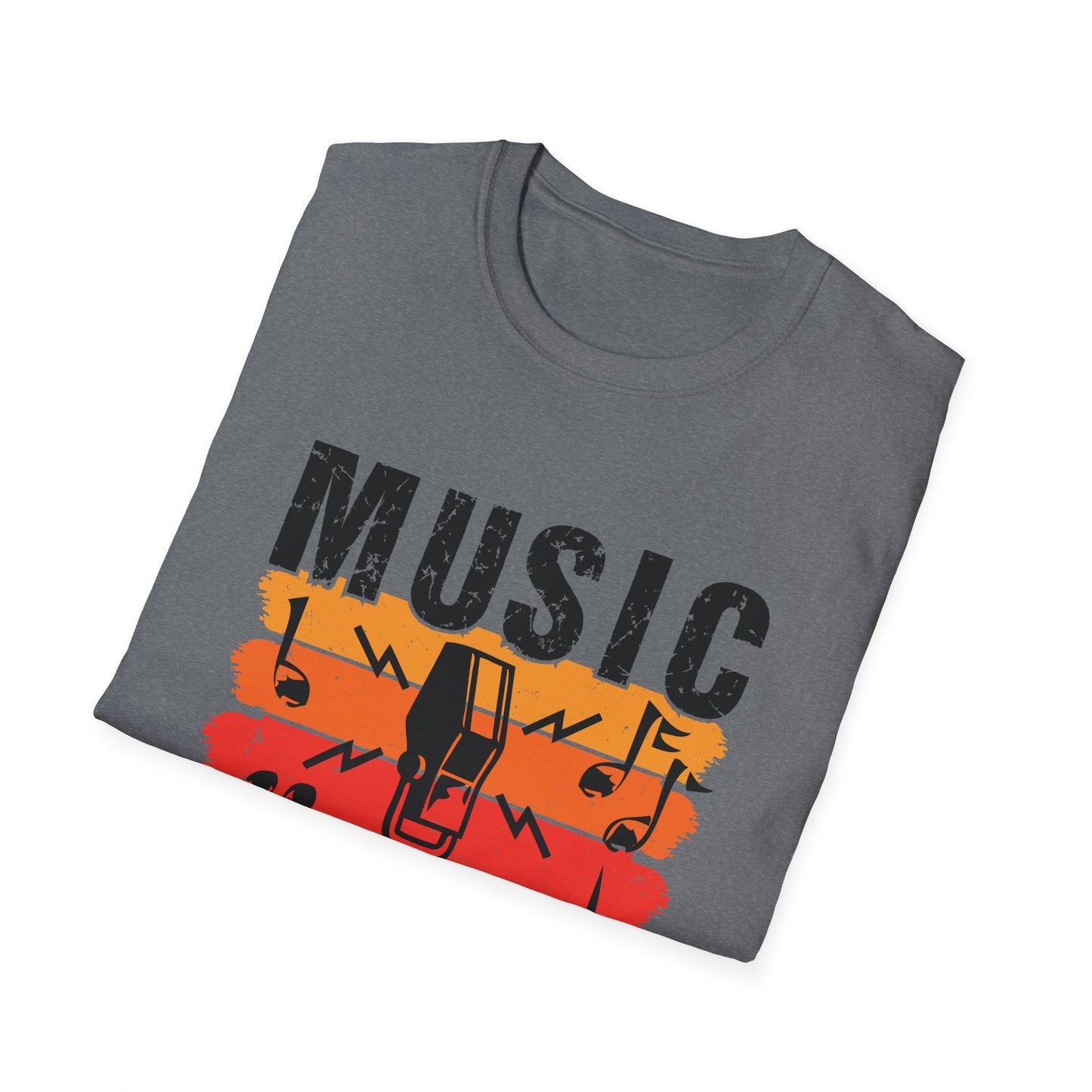 Music Can Change The World Unisex Softstyle T-Shirt
