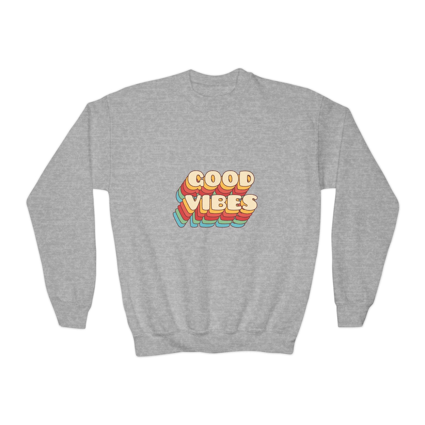 Good Vibes Youth Crewneck Sweatshirt