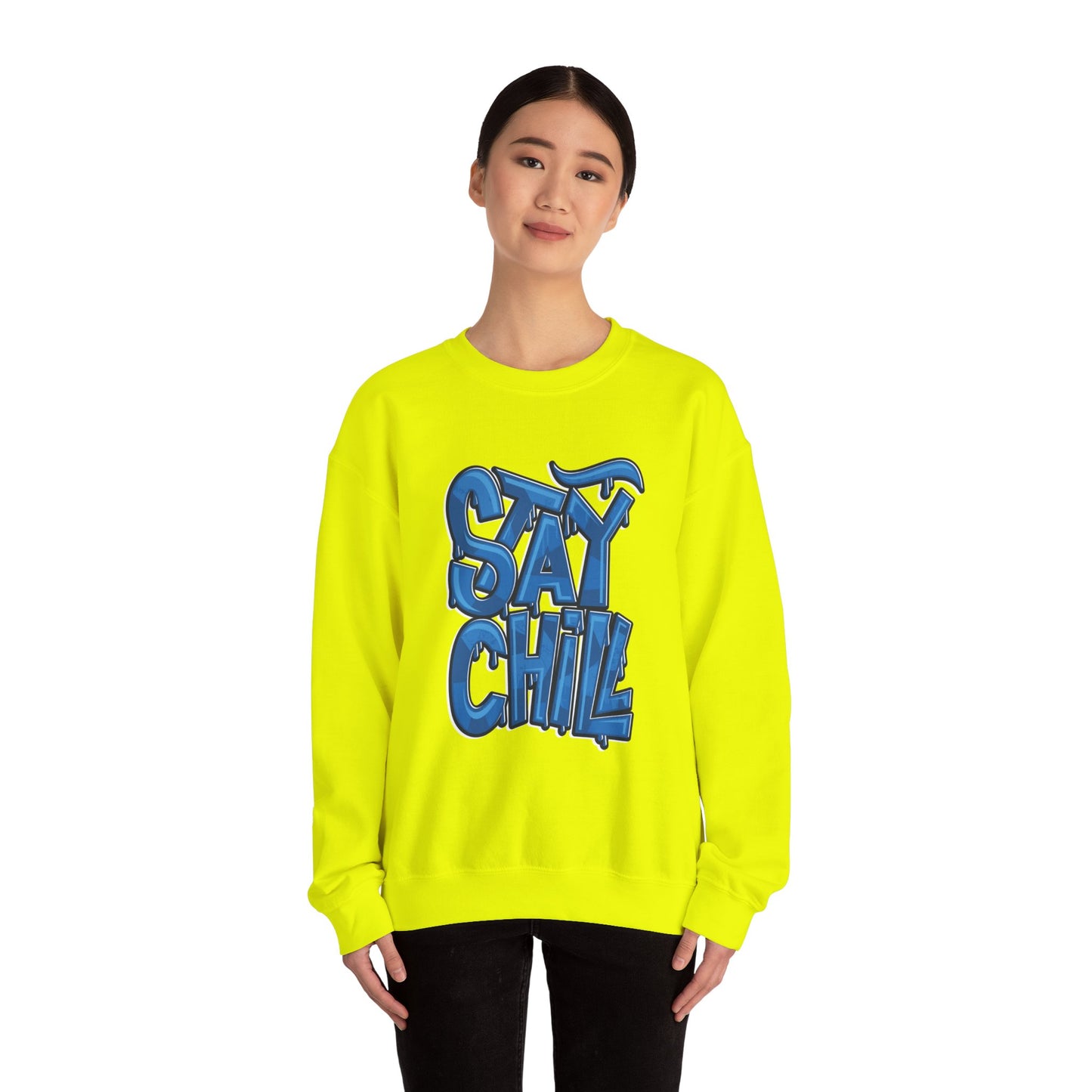 Stay Chill Unisex Heavy Blend™ Crewneck Sweatshirt