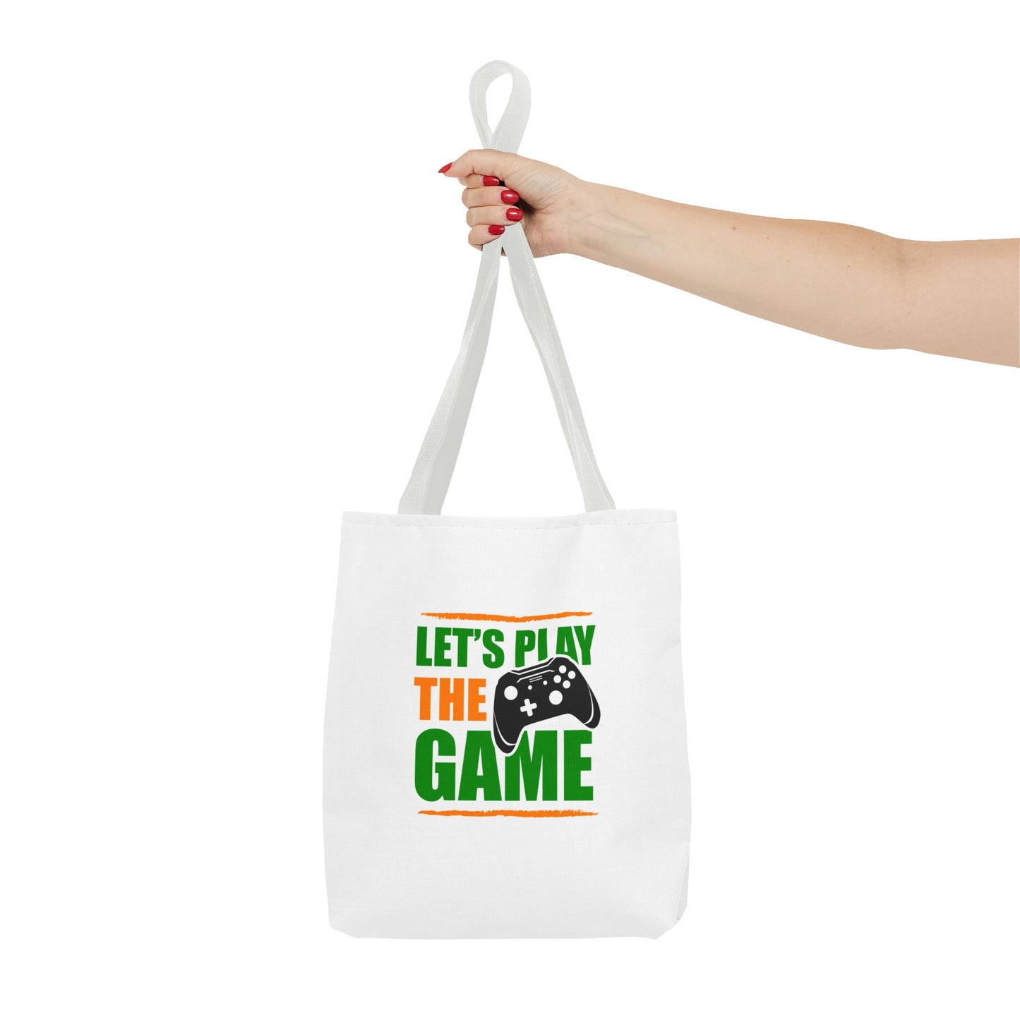 Let's Play The Game Tote Bag (AOP)