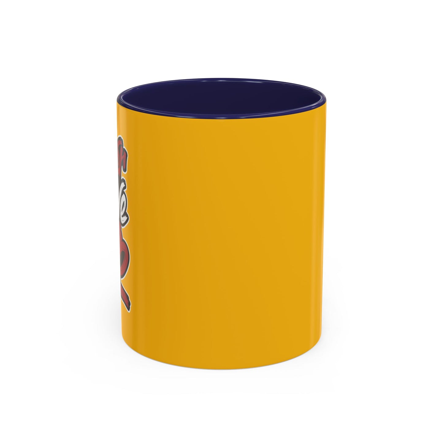 Never Give Up Accent Coffee Mug (11, 15oz)